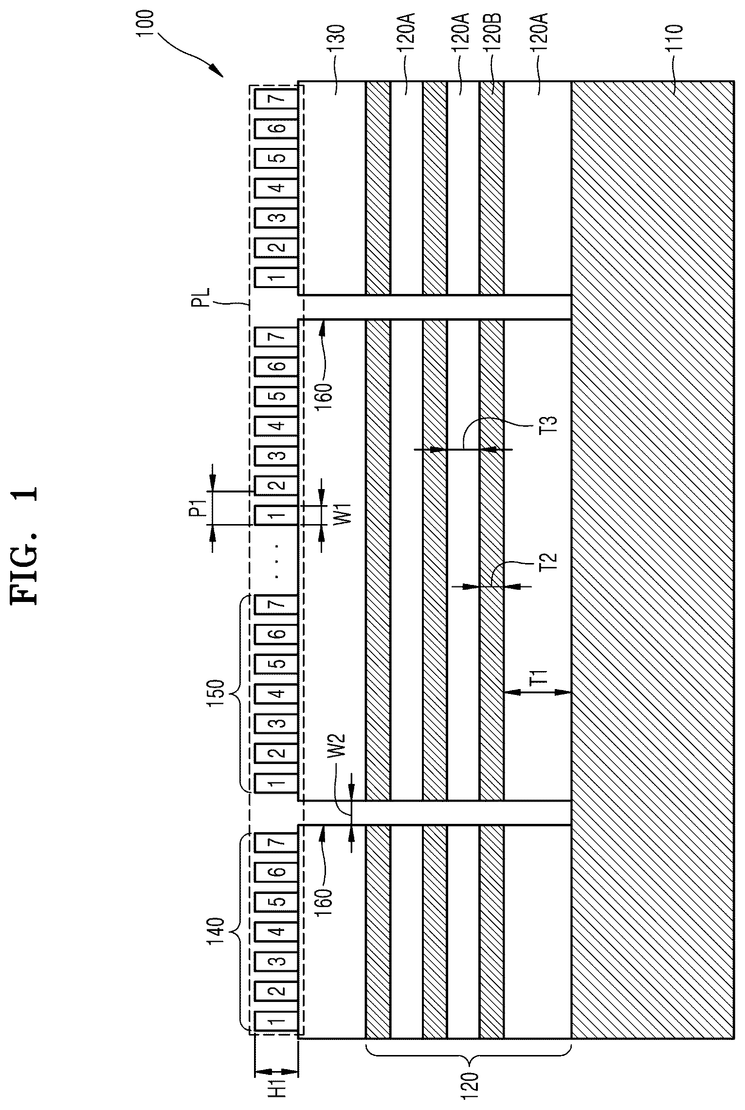 Patent US12541094 Figure 1 – Spatial light modulators, methods of driving and manufacturing the same, and apparatuses including the spatial light modulators