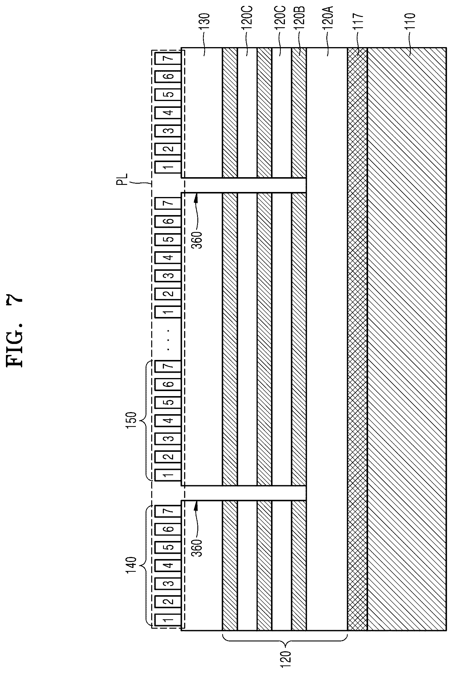 Patent US12541094 Figure 7 – Spatial light modulators, methods of driving and manufacturing the same, and apparatuses including the spatial light modulators
