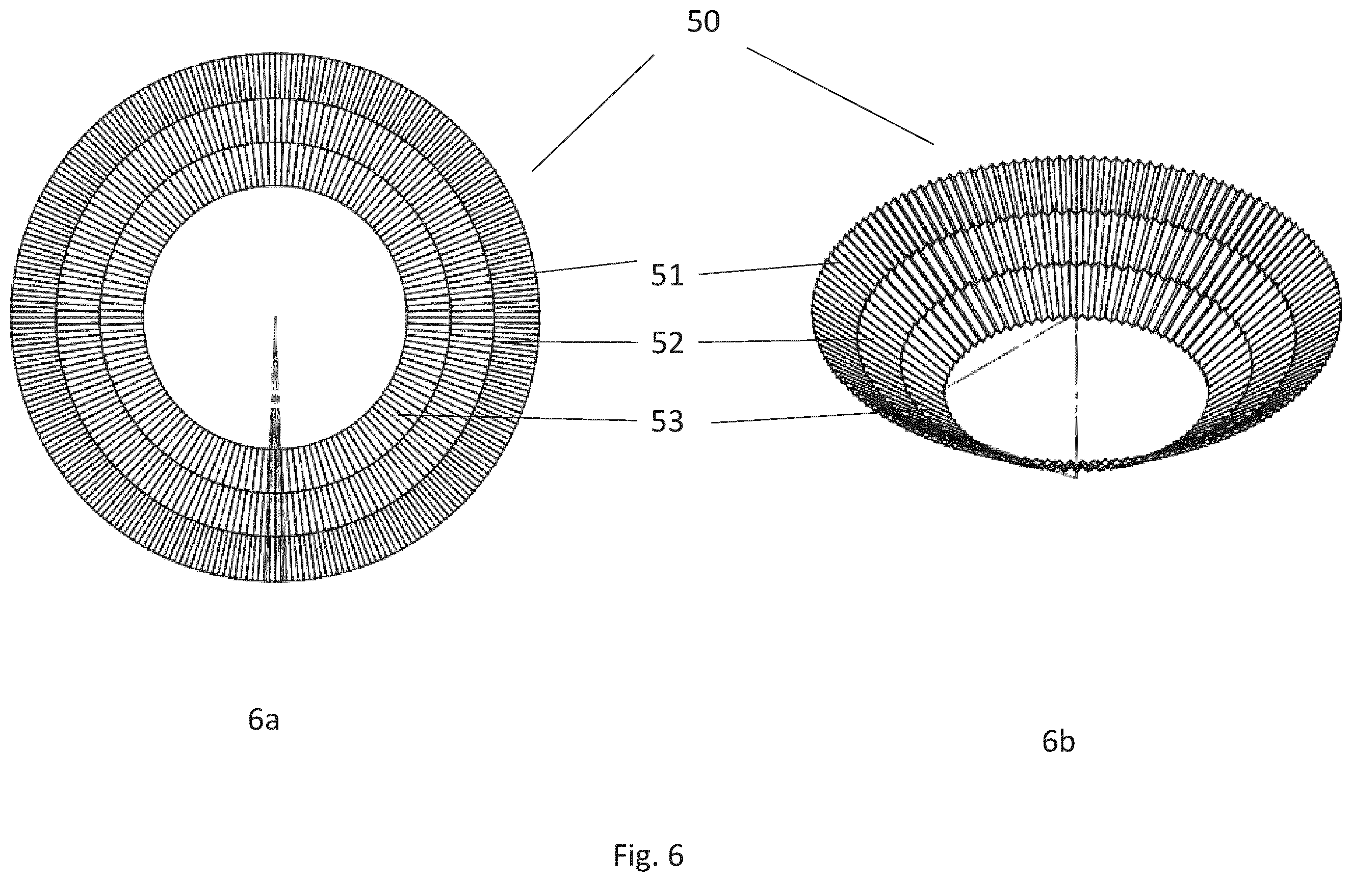 Patent US12541095 Figure 8 – Reflector for reflecting electromagnetic waves from a rotating electromagnetic wave source