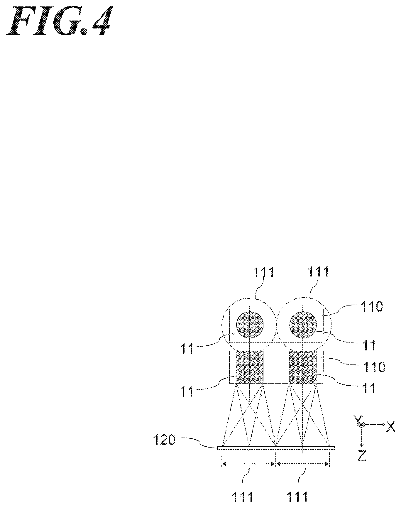 Patent US12541096 Figure 4 – Optical line sensor