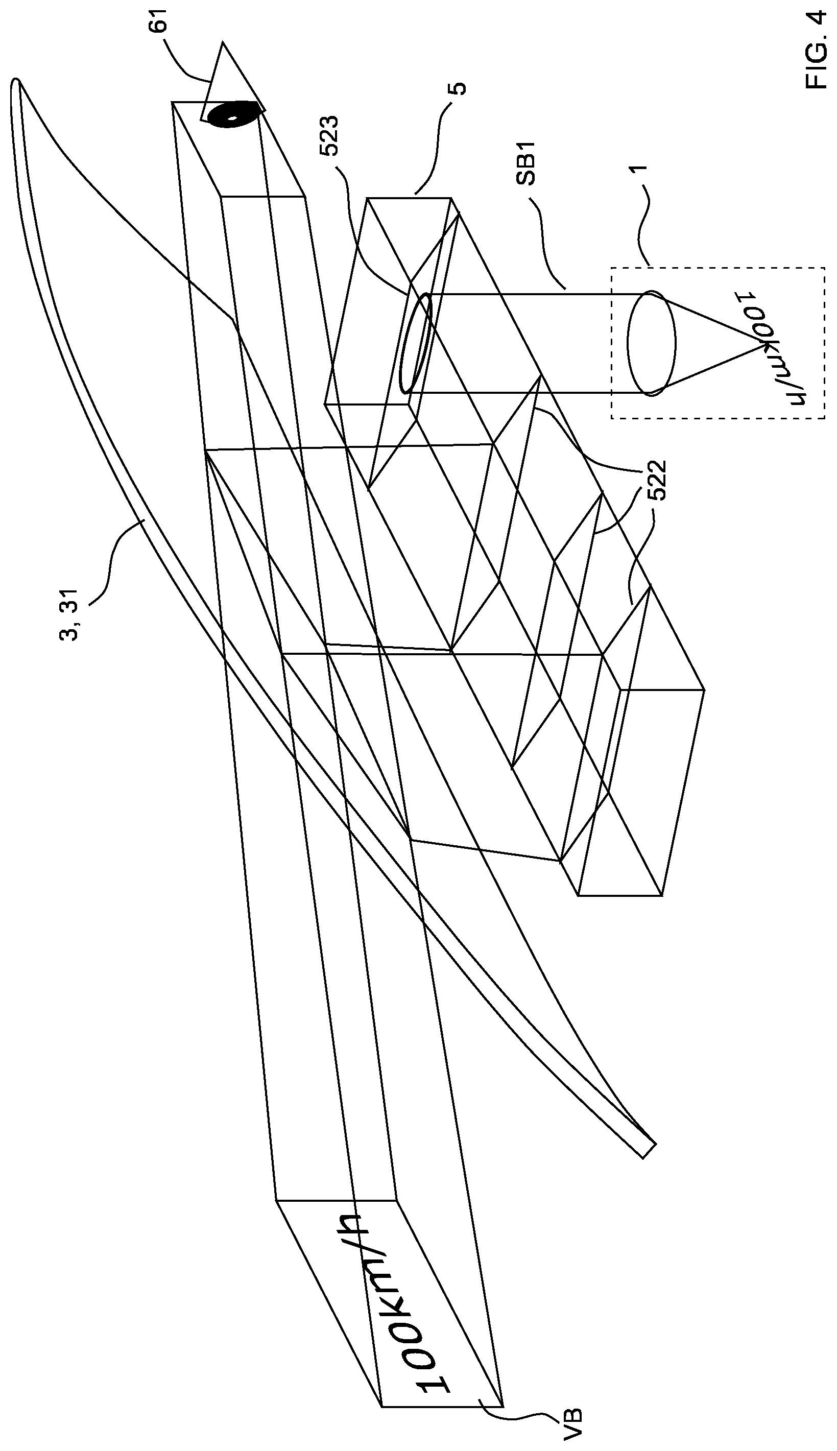 Patent US12541102 Figure 3 – Optical waveguide for a display device