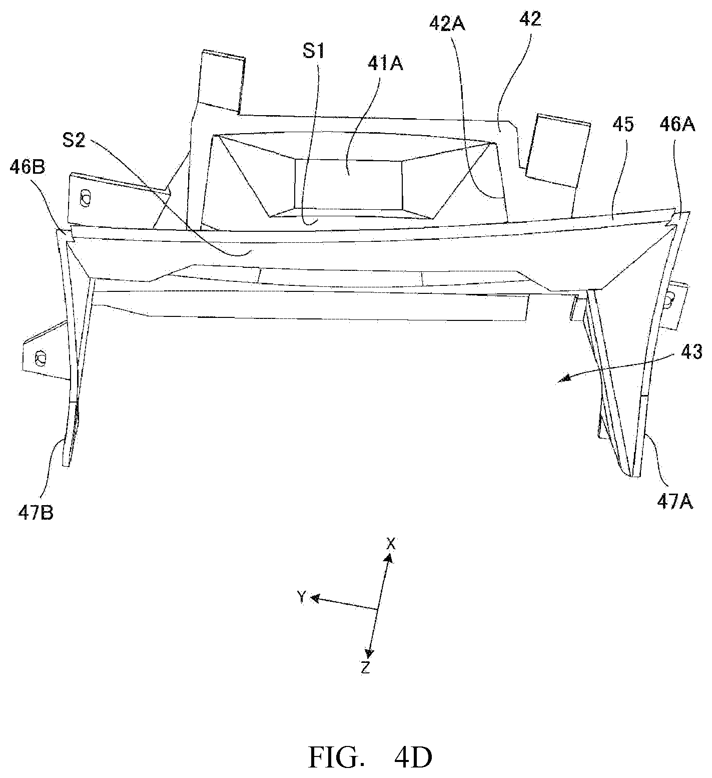 Patent US12541103 Figure 8 – Head-up display