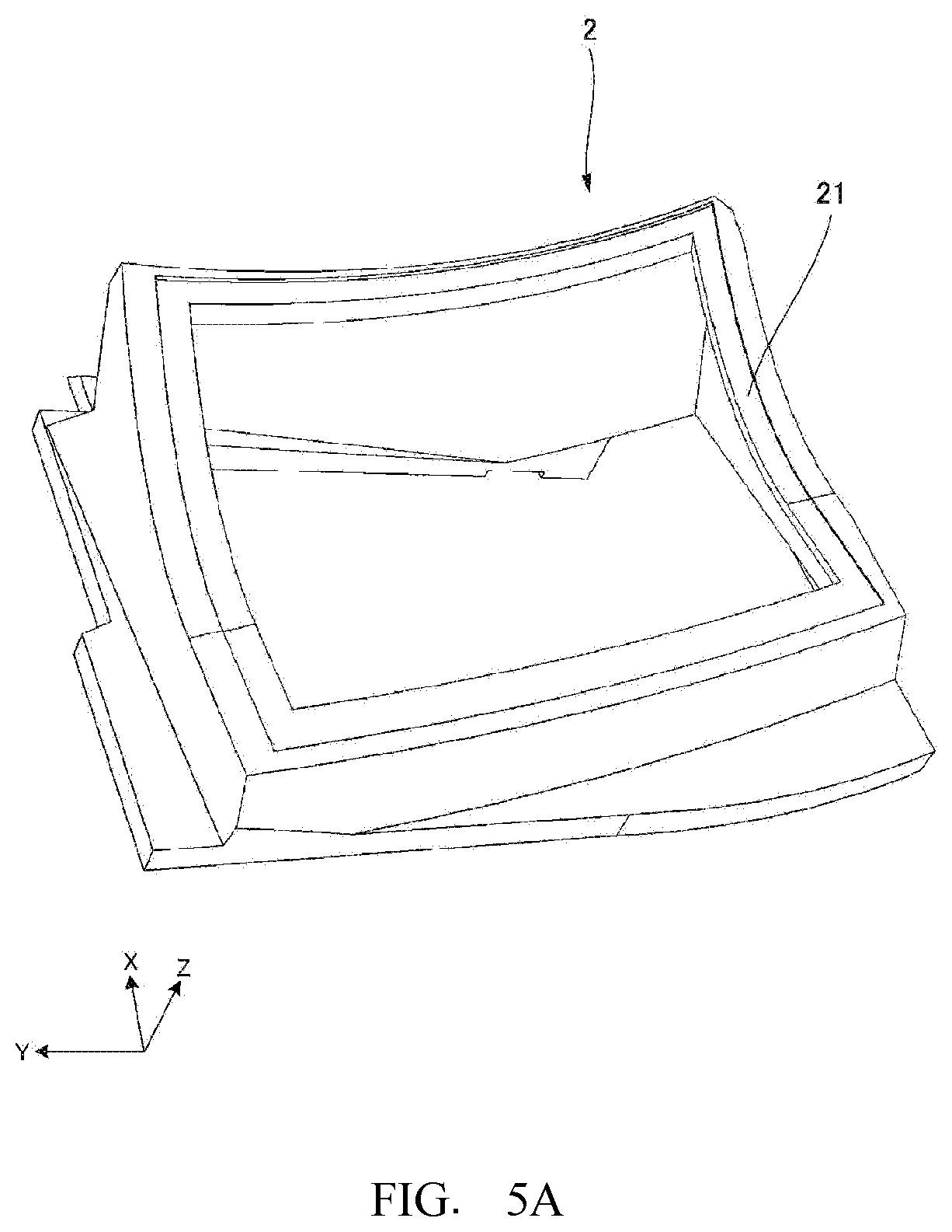Patent US12541103 Figure 10 – Head-up display