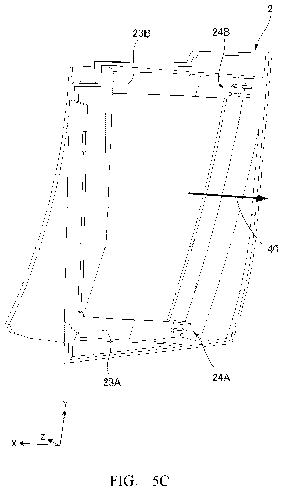 Patent US12541103 Figure 12 – Head-up display