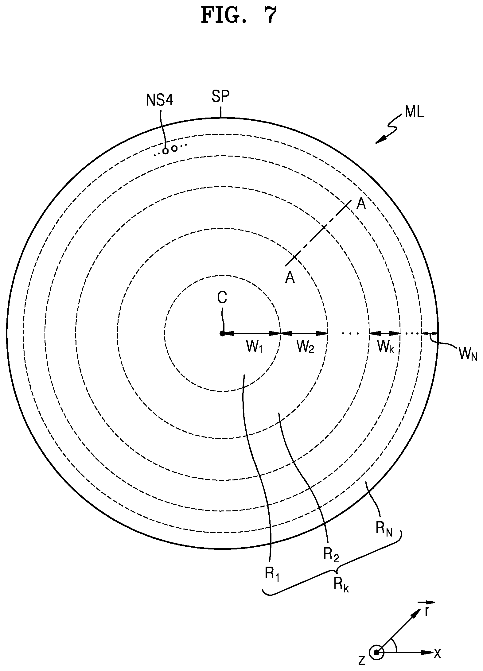 Patent US12541105 Figure 4 – Display device including light waveguide using meta structure and electronic device including the same