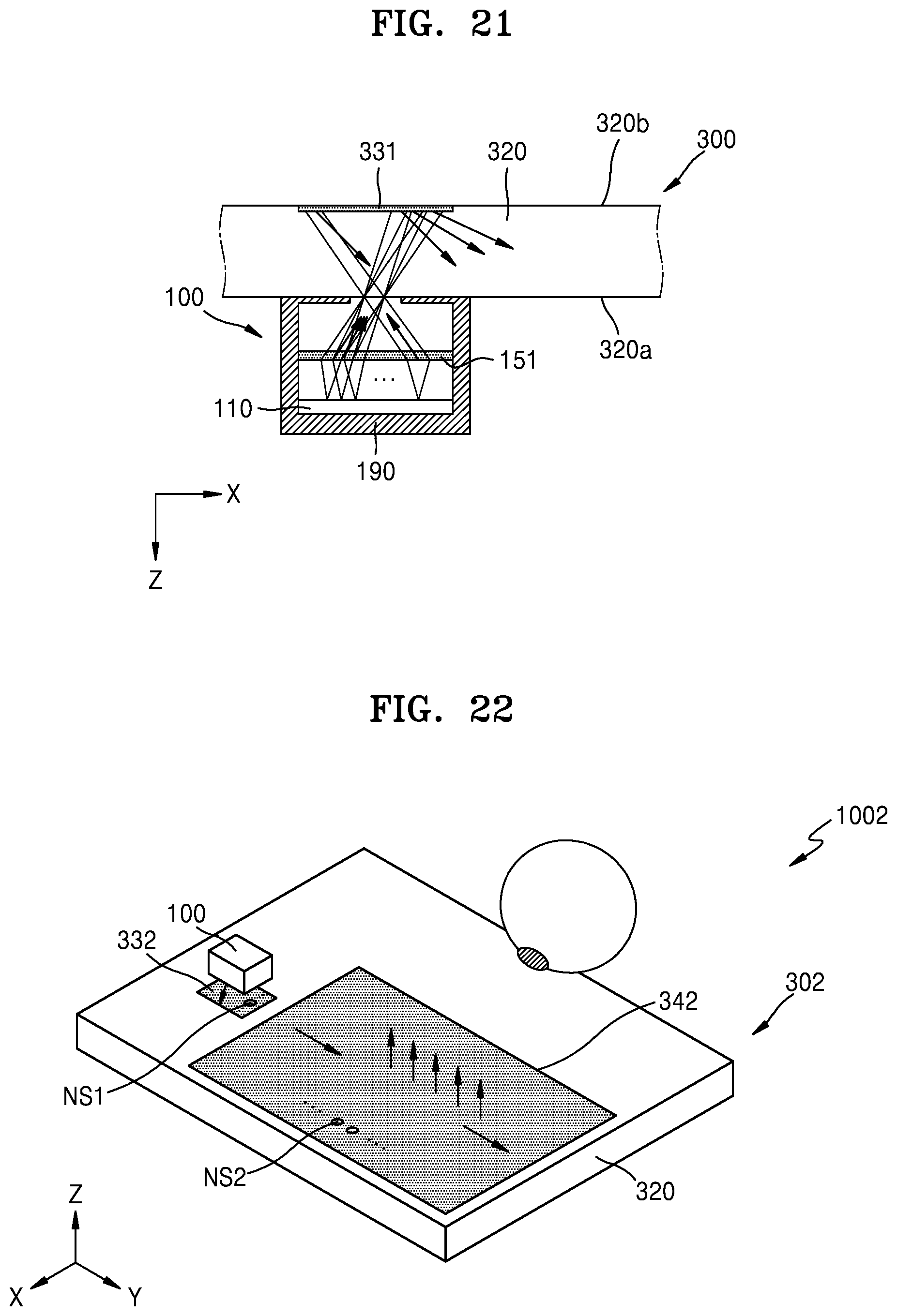 Patent US12541105 Figure 10 – Display device including light waveguide using meta structure and electronic device including the same