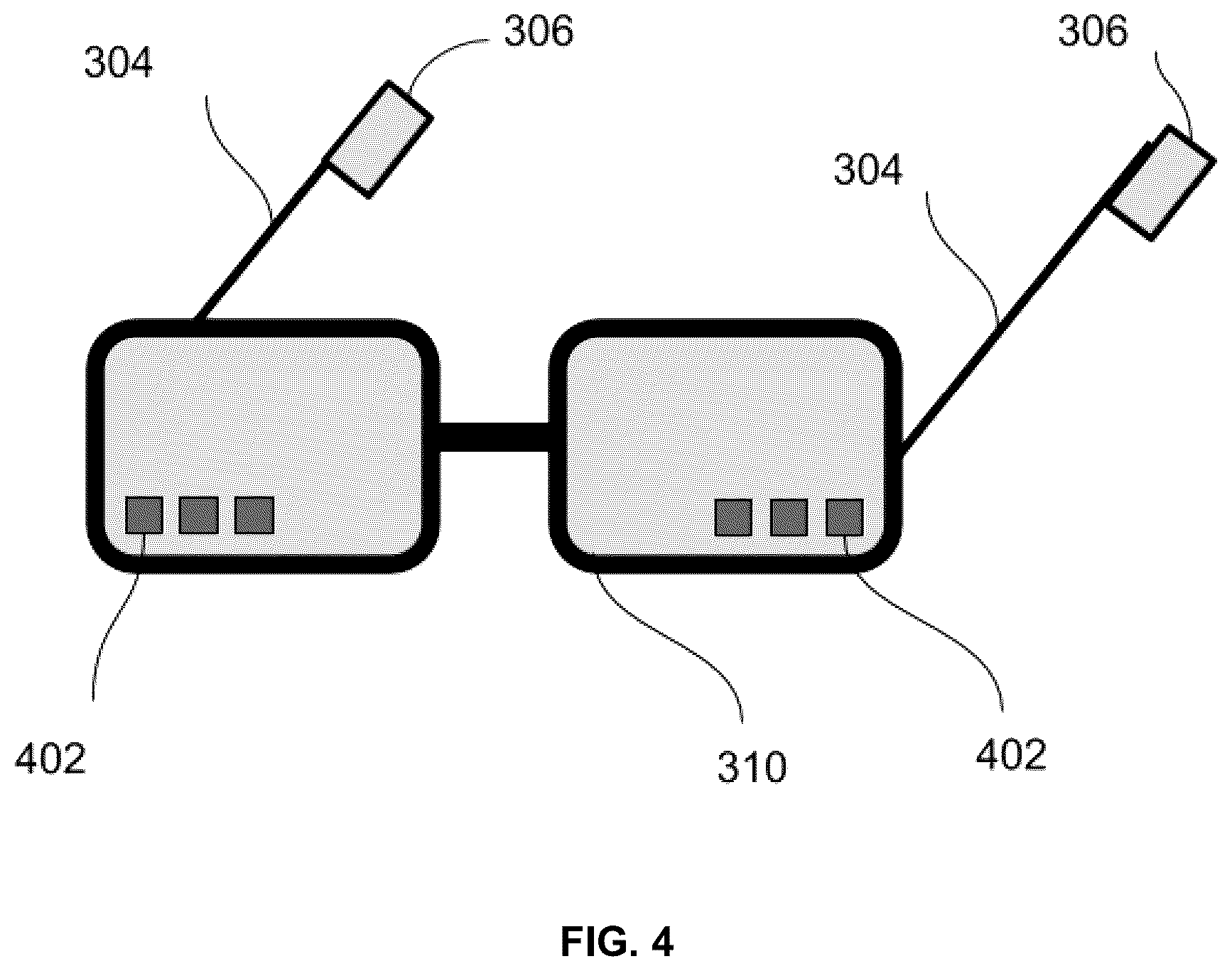 Patent US12541108 Figure 5 – Nonintrusive head-mounted device