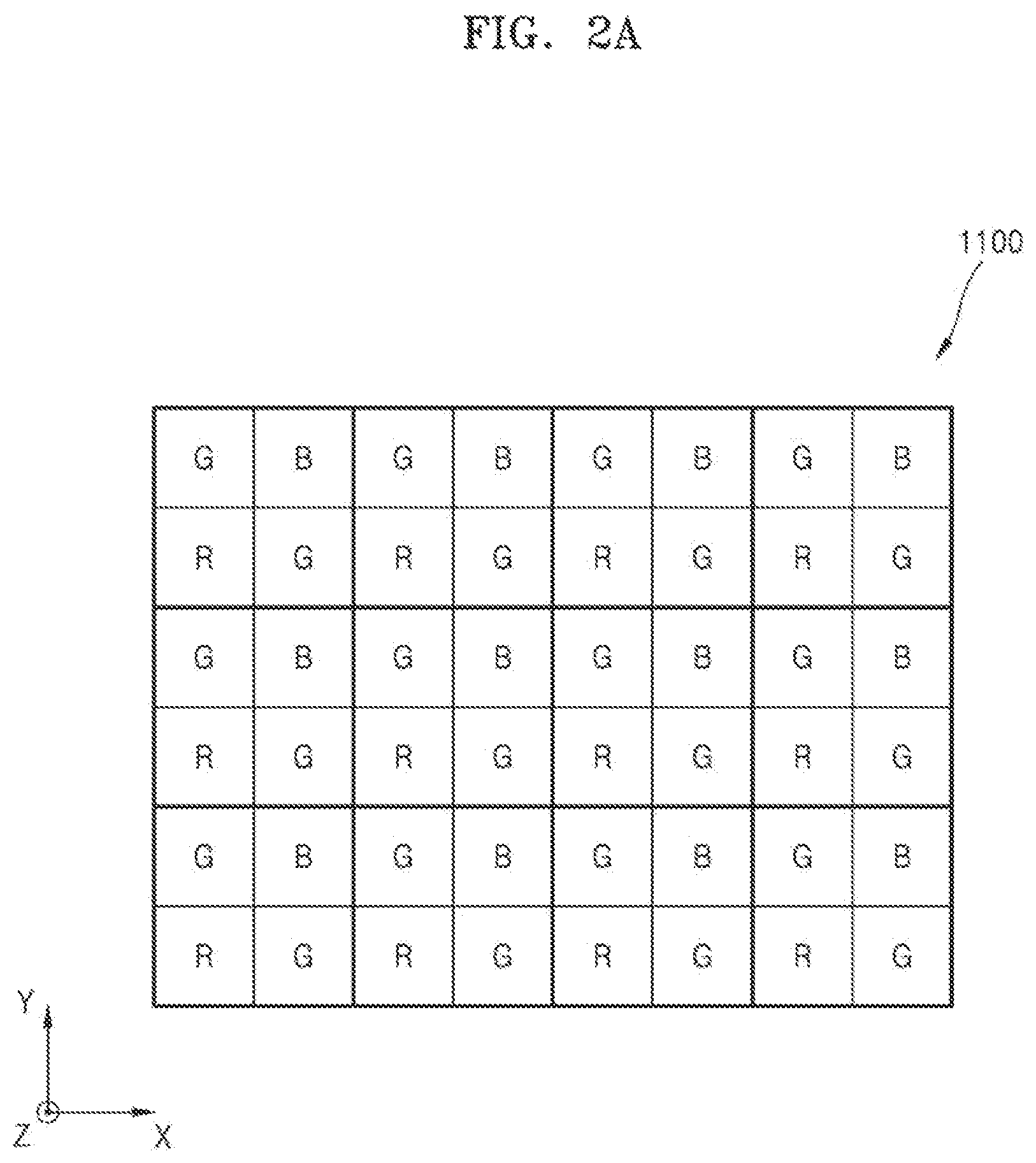 Patent US12541113 Figure 2 – Image sensor including color separating lens array and electronic device including the image sensor
