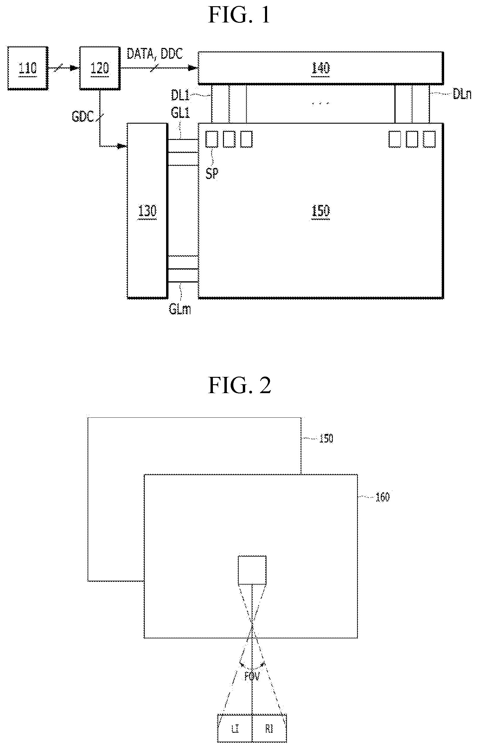 Patent US12541117 Figure 1 – Three-dimensional conversion member and stereoscopic image display device including the same
