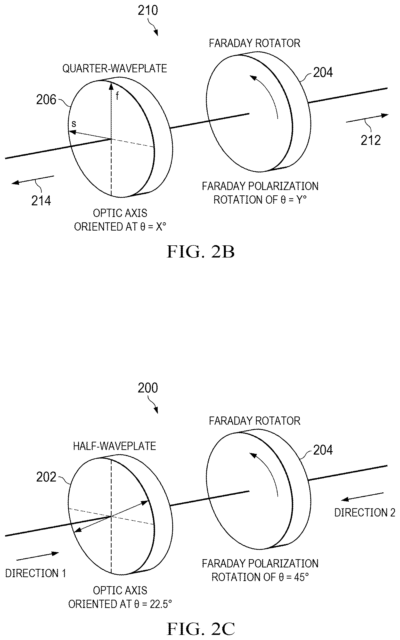 Patent US12541122 Figure 2 – System and method for directionally-dependent polarization modification