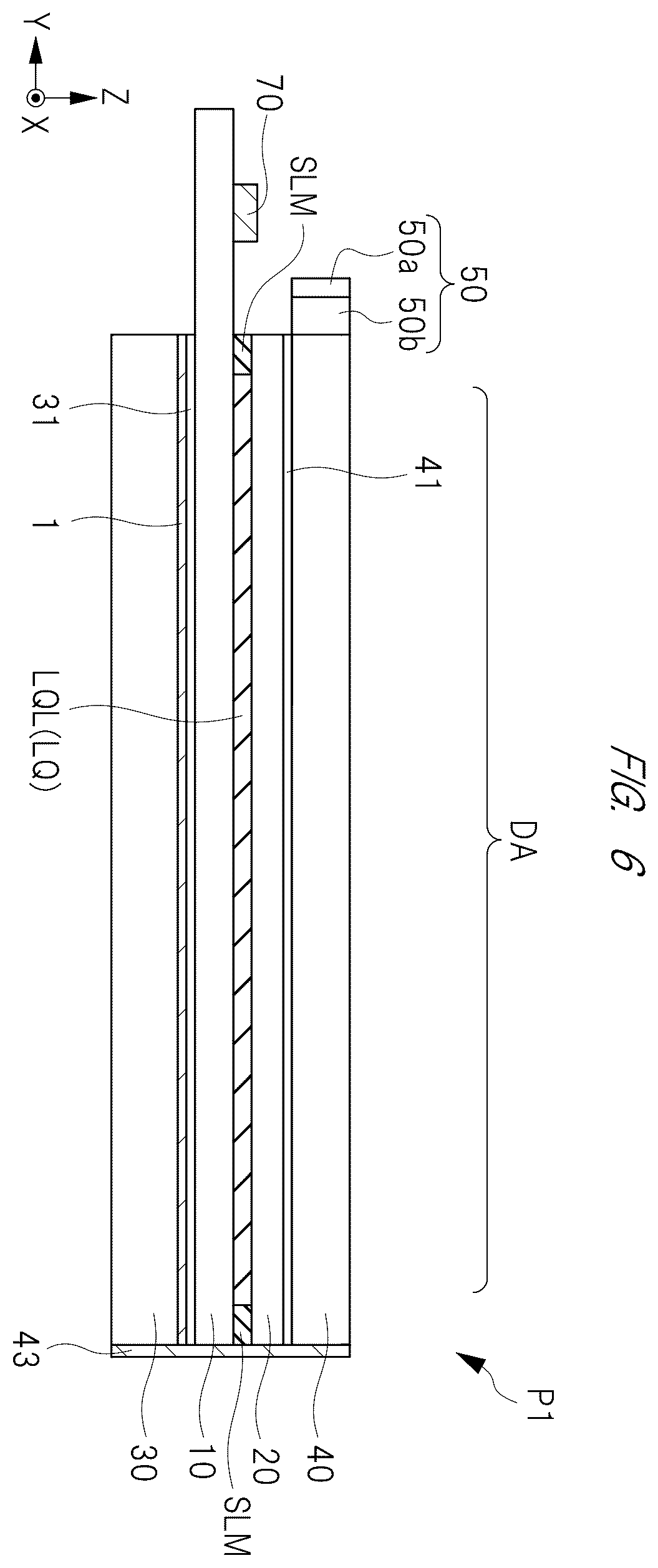 Patent US12541127 Figure 6 – Display apparatus