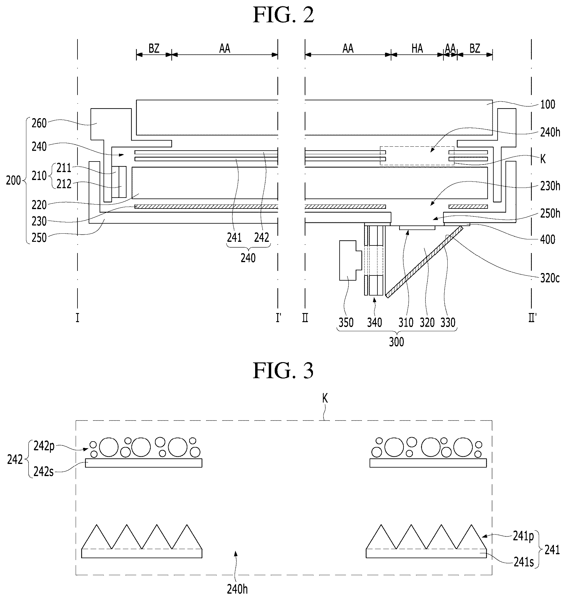 Patent US12541131 Figure 2 – Display apparatus having a liquid crystal panel and an optical module
