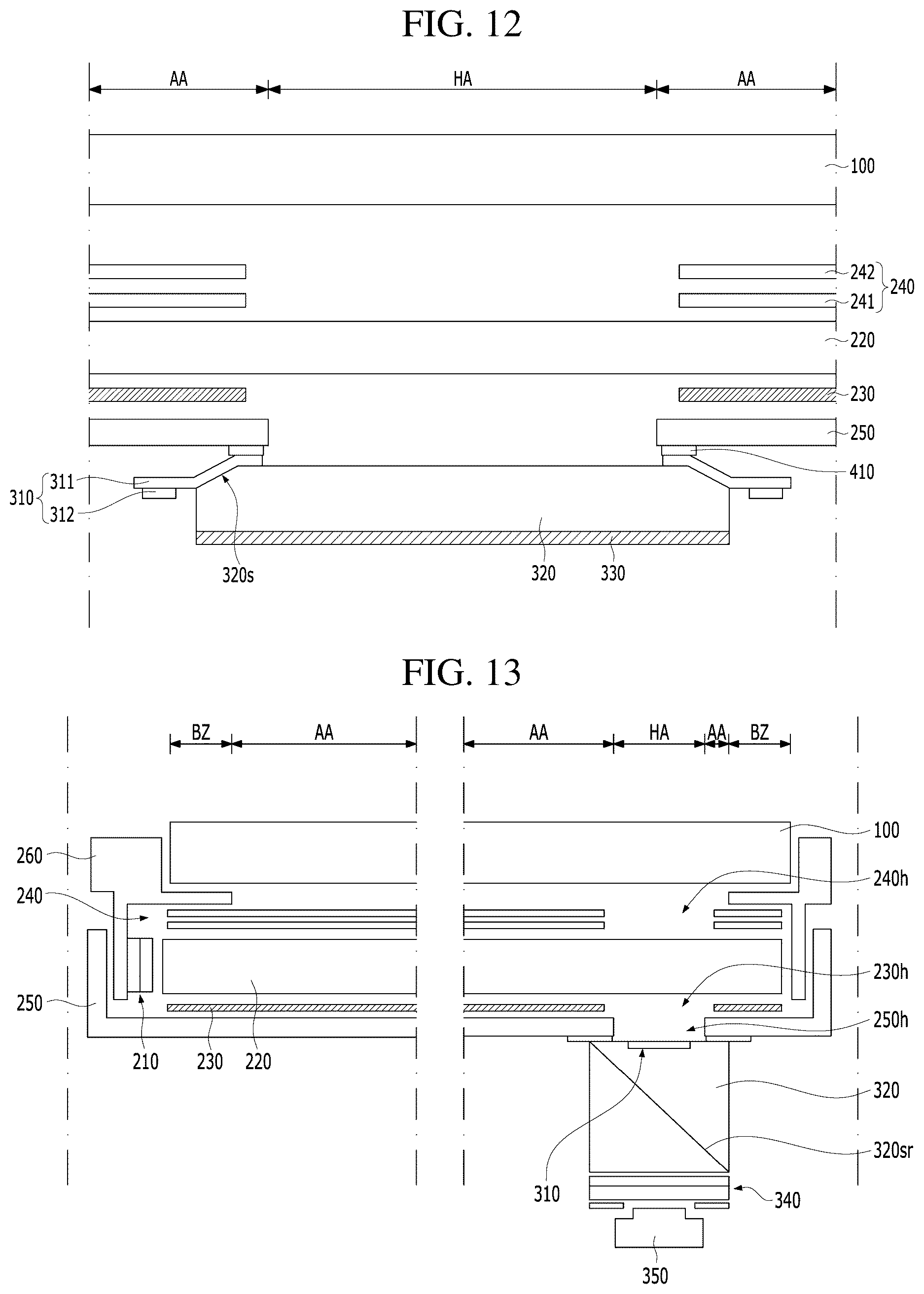Patent US12541131 Figure 7 – Display apparatus having a liquid crystal panel and an optical module