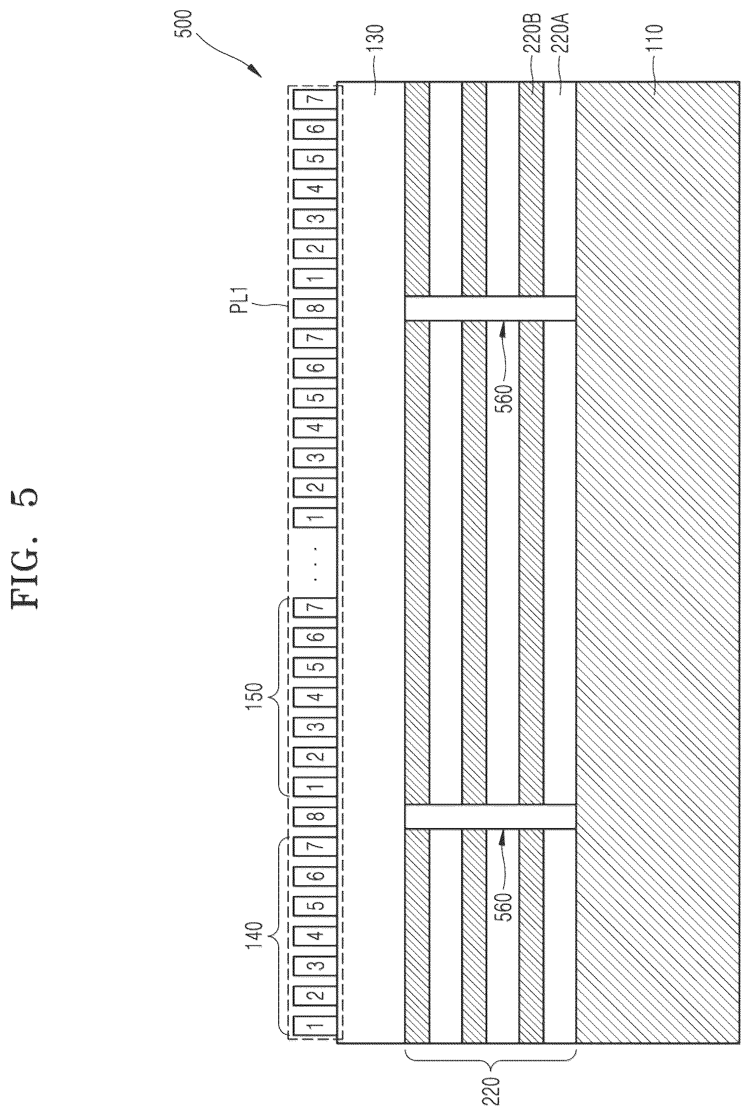 Patent US12541133 Figure 5 – Spatial light modulators, methods of driving and manufacturing the same, and apparatuses including the spatial light modulators