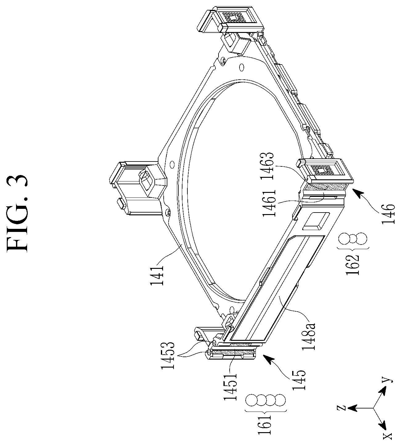 Patent US12541140 Figure 3 – Camera module
