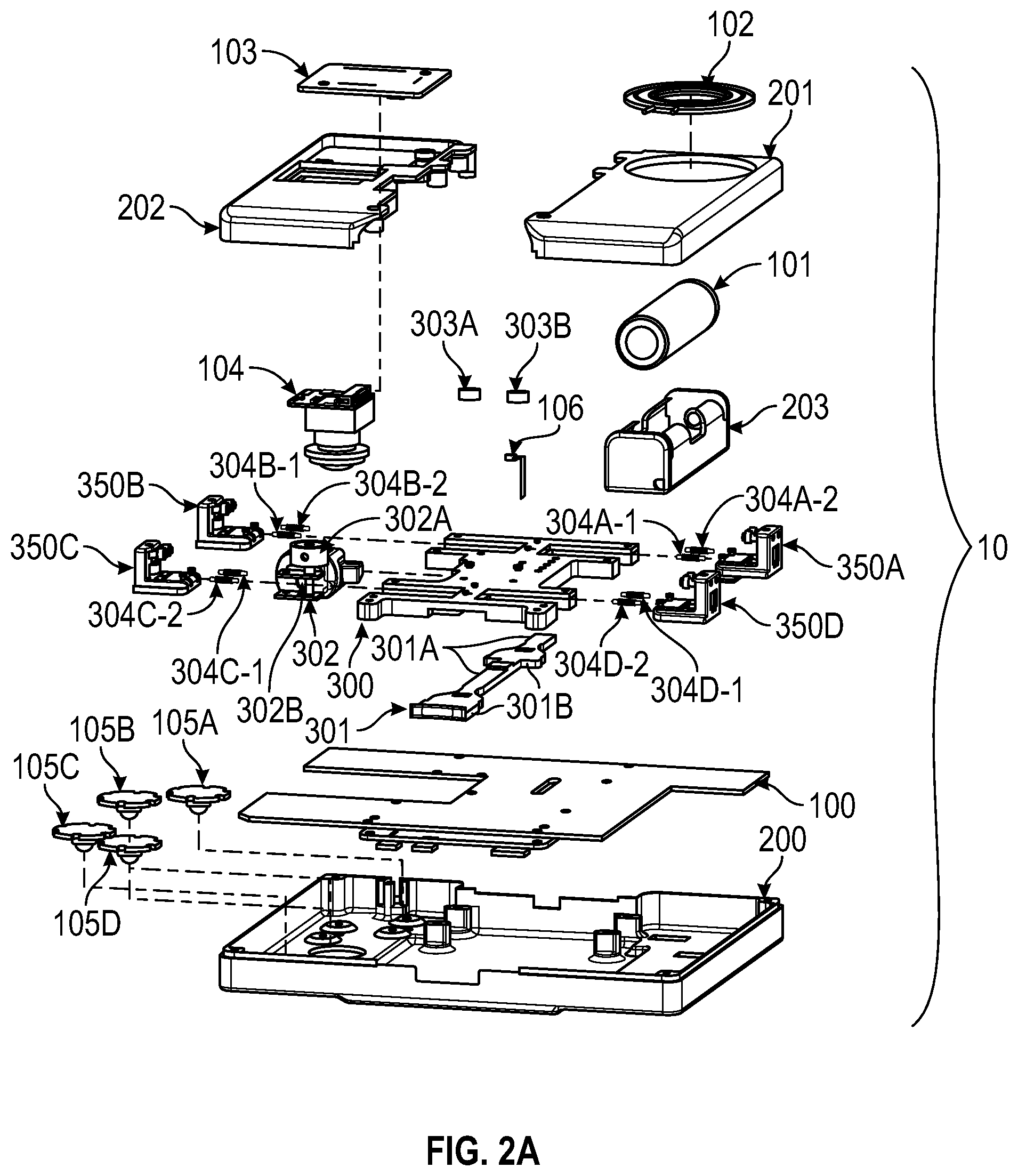 Patent US12541141 Figure 2 – Carriage system
