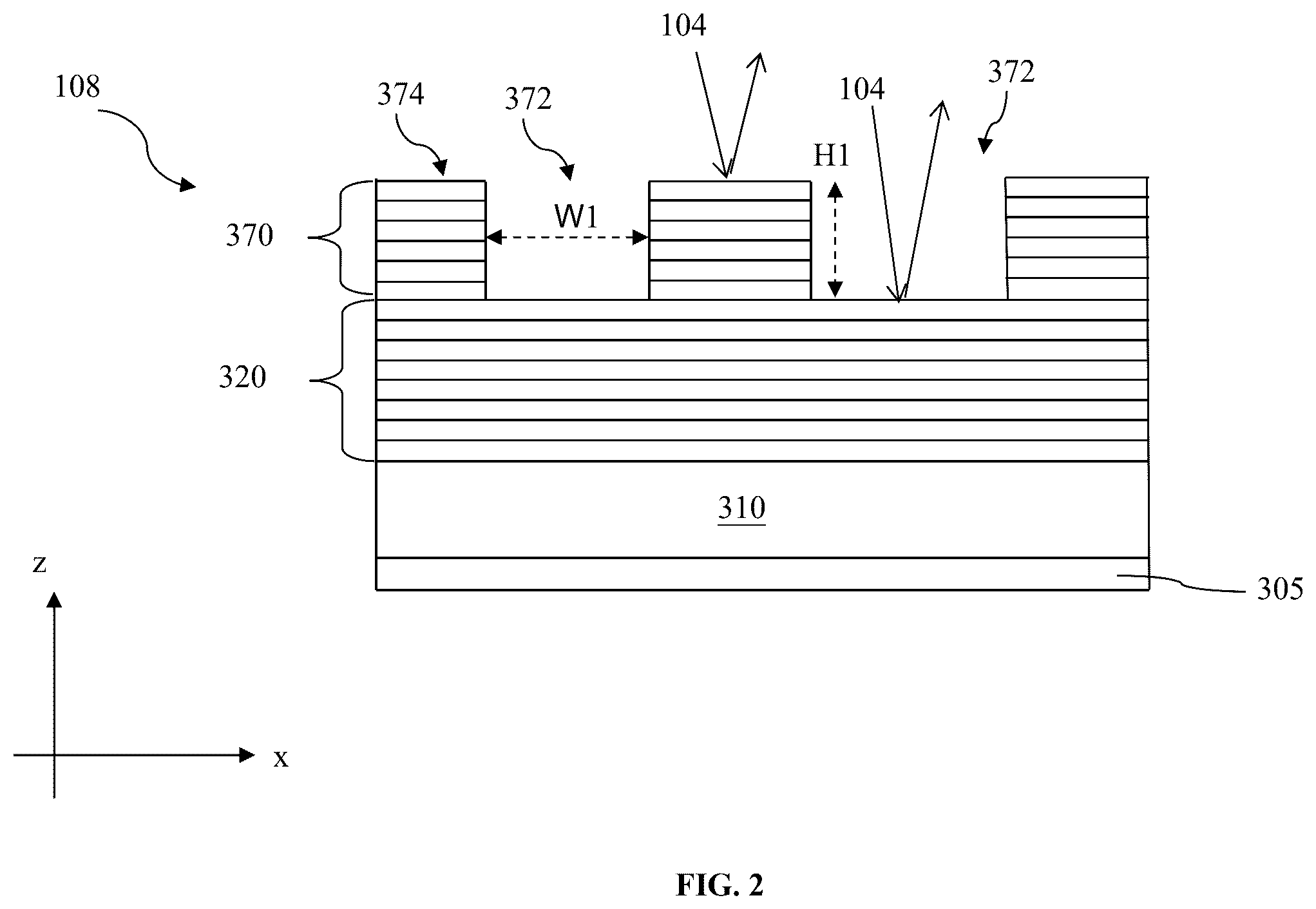 Patent US12541143 Figure 4 – Fully reflective phase-edge mask for EUV lithography
