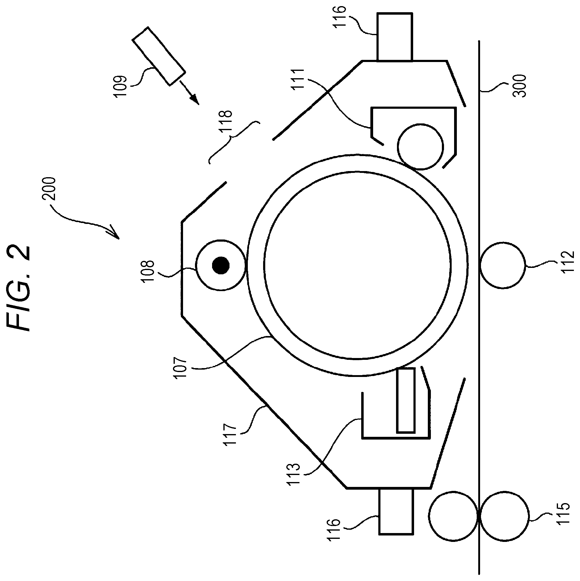 Patent US12541158 Figure 2 – Toner for electrostatic charge image development, electrostatic charge image developer, toner cartridge, process cartridge, image forming apparatus, and image forming method