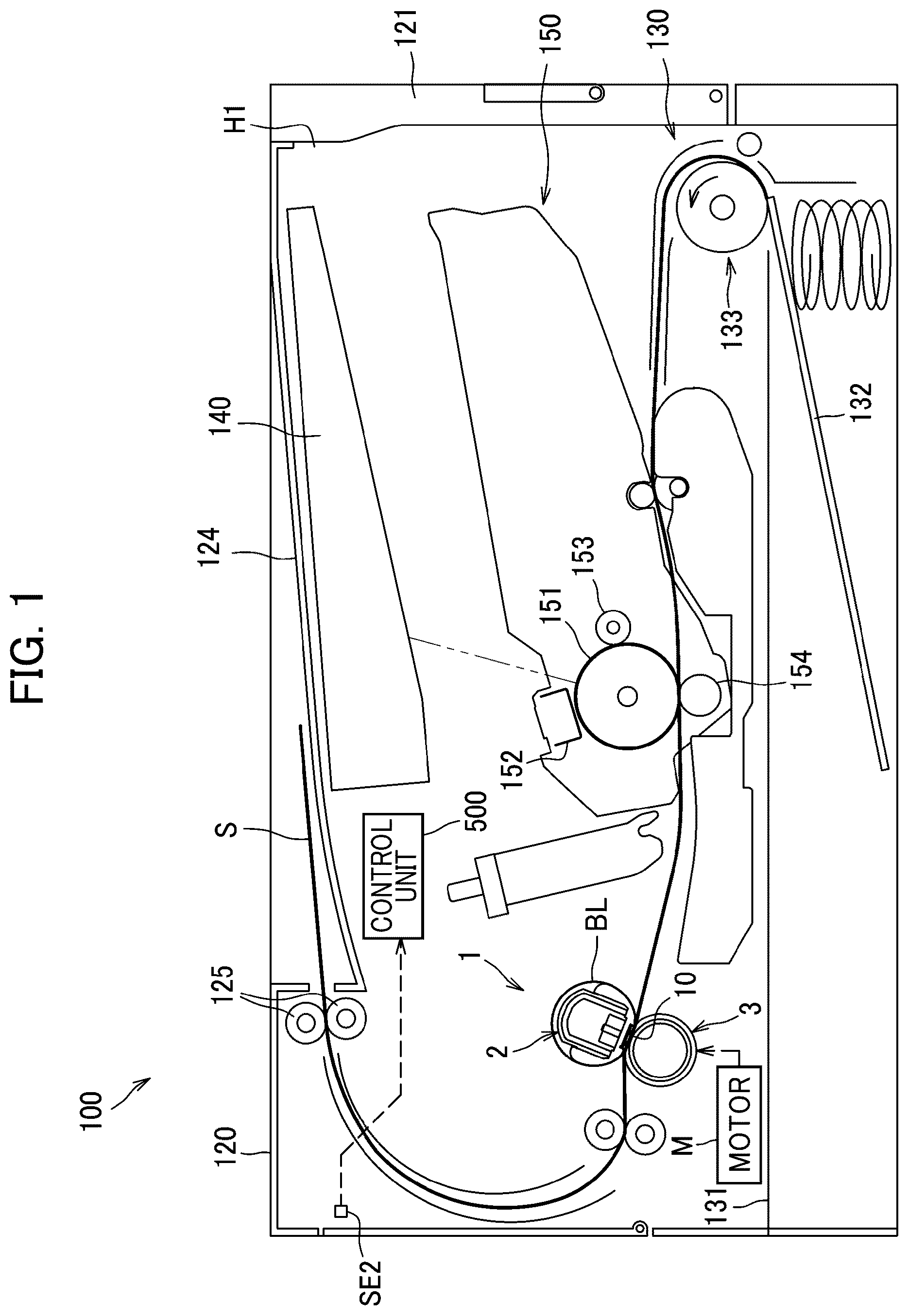 Patent US12541162 Figure 1 – Image forming apparatus including fixing device and controller for driving fixing device, including heating process to raise temperature of heating unit of fixing device