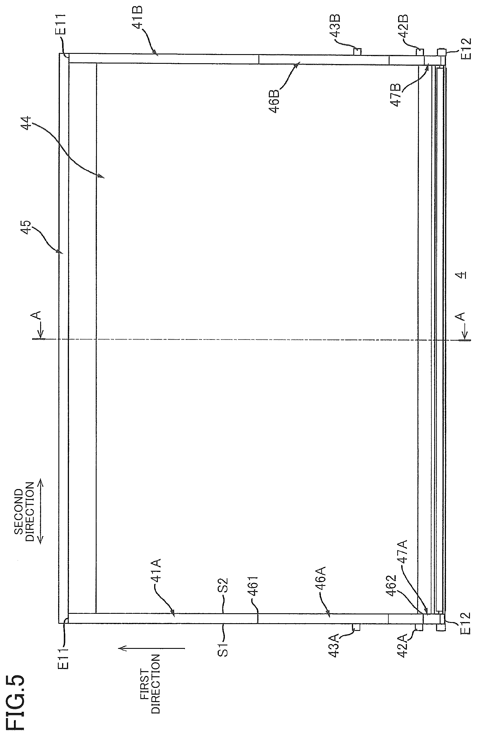 Patent US12541166 Figure 5 – Image forming device having drawer