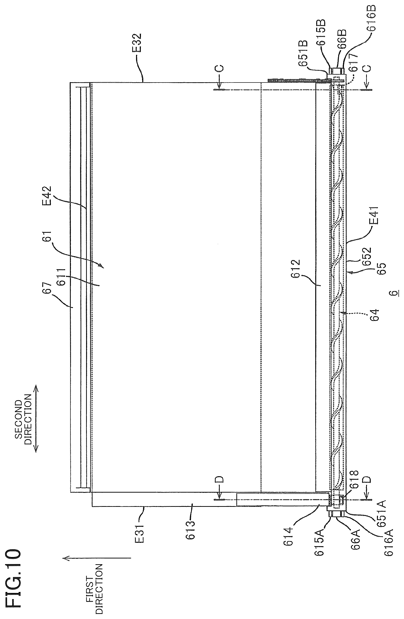 Patent US12541166 Figure 10 – Image forming device having drawer
