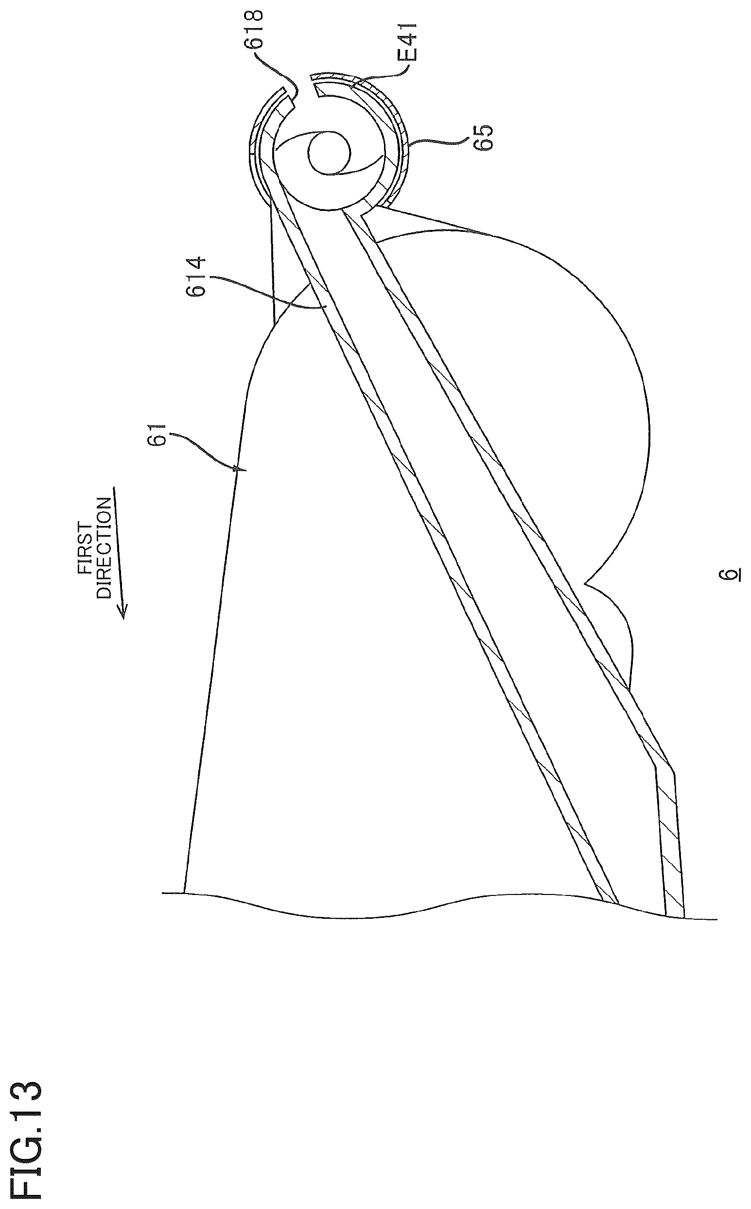Patent US12541166 Figure 13 – Image forming device having drawer