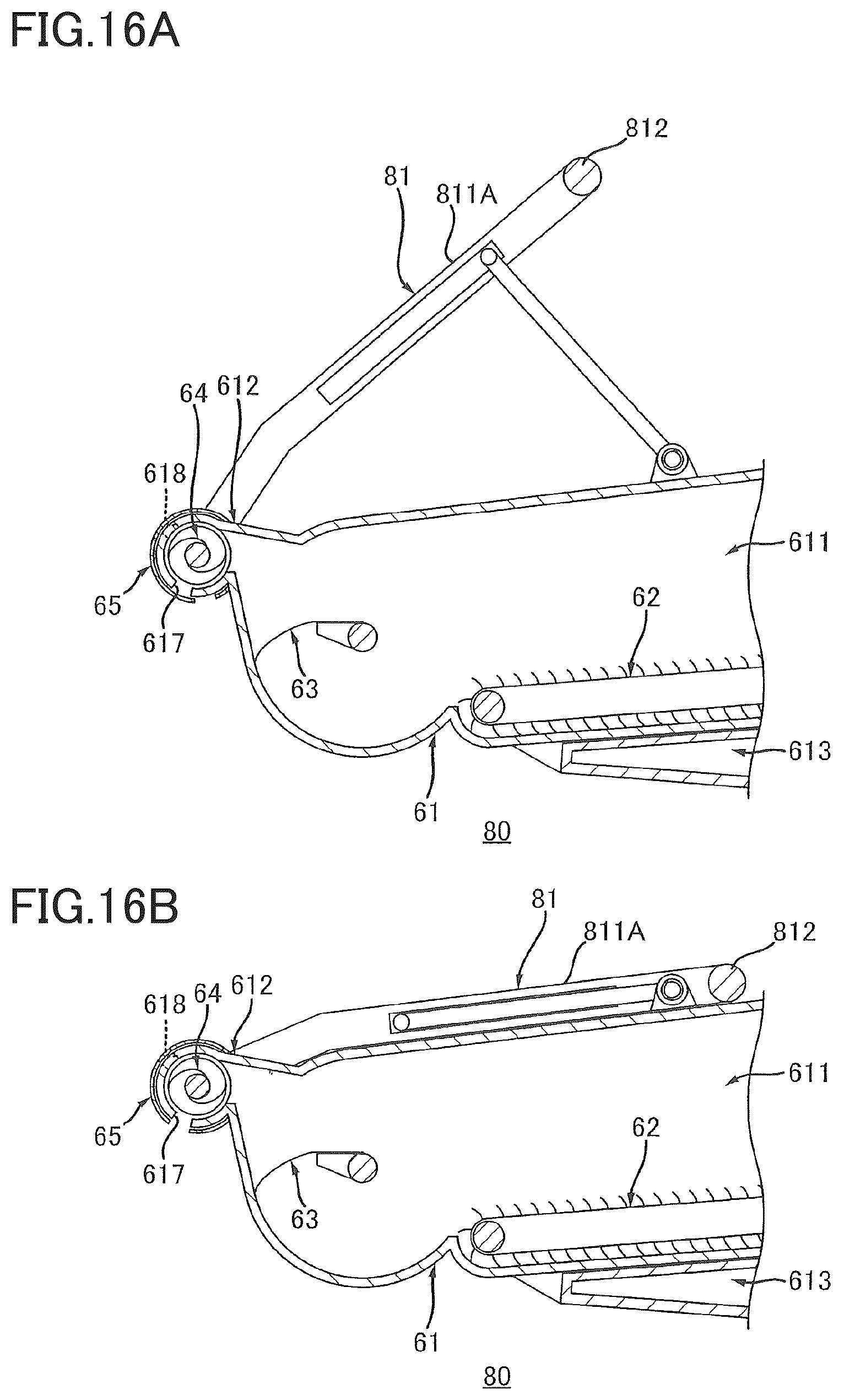 Patent US12541166 Figure 16 – Image forming device having drawer