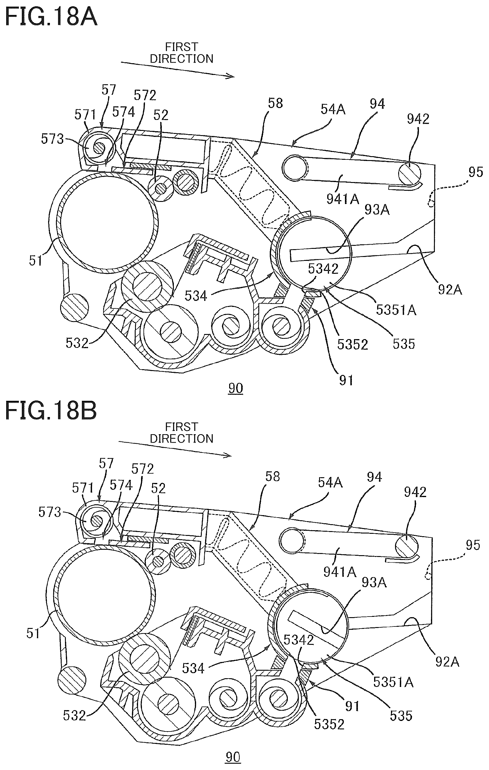 Patent US12541166 Figure 18 – Image forming device having drawer