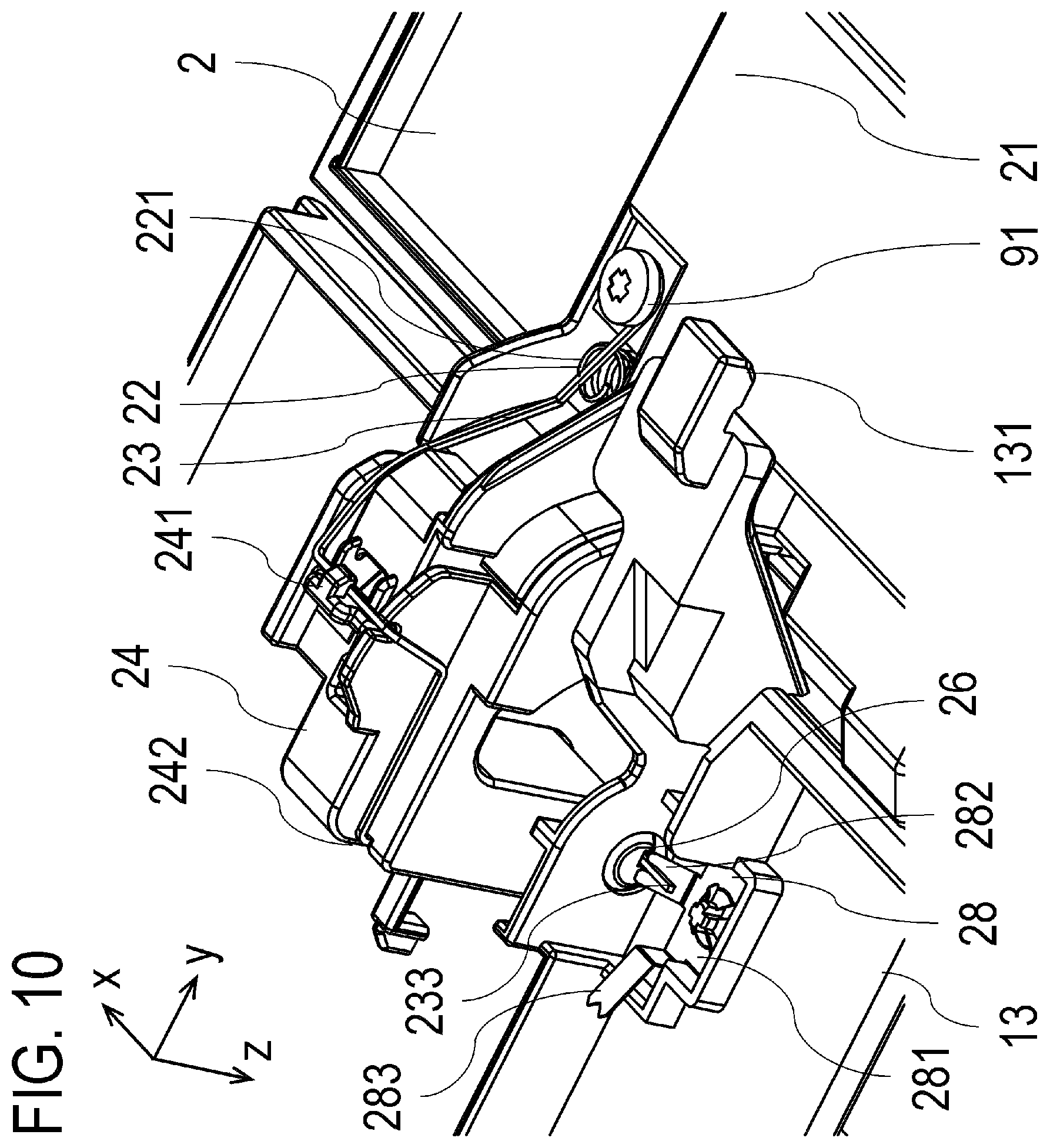 Patent US12541169 Figure 10 – Image forming apparatus
