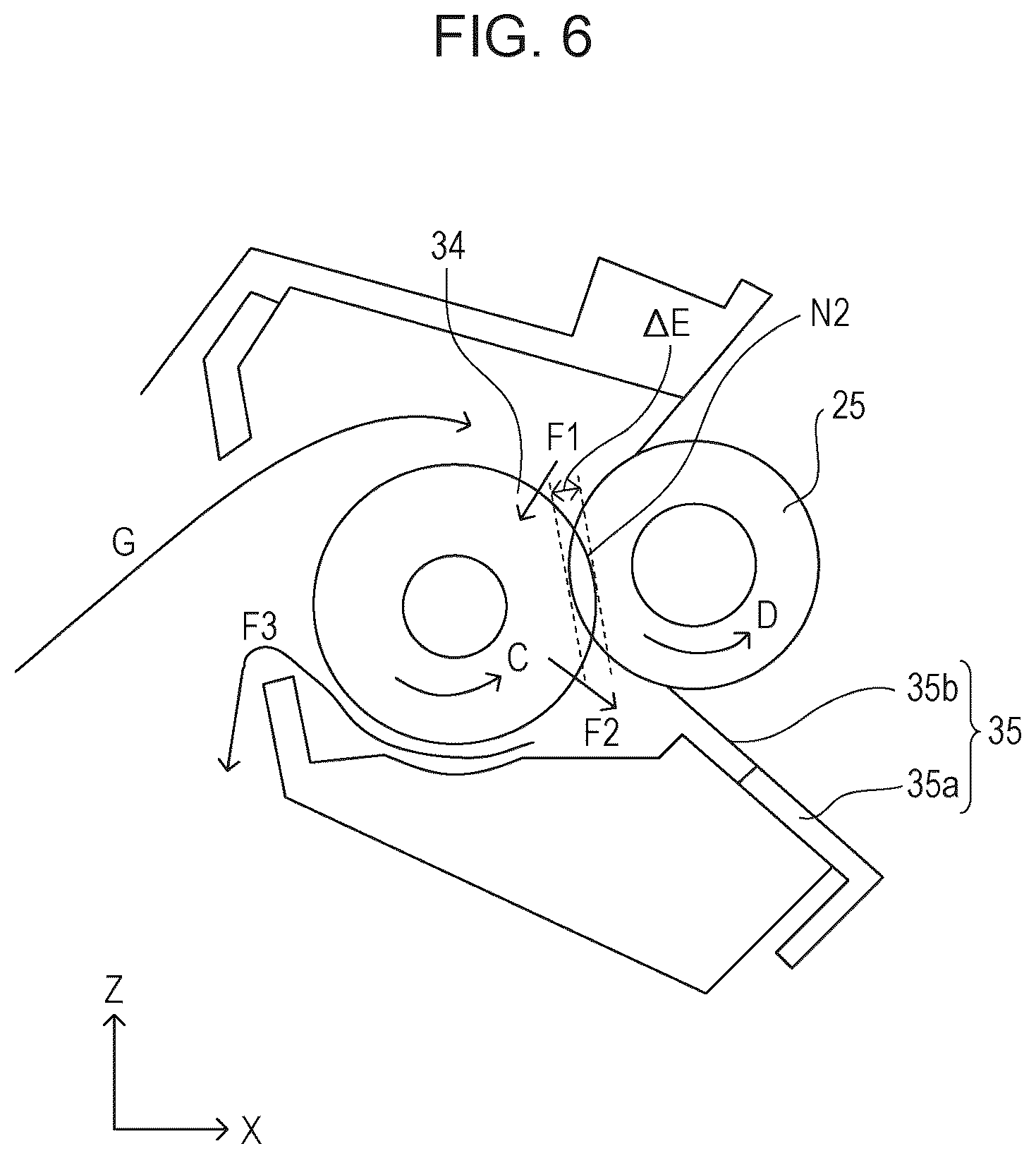 Patent US12541172 Figure 5 – Process cartridge