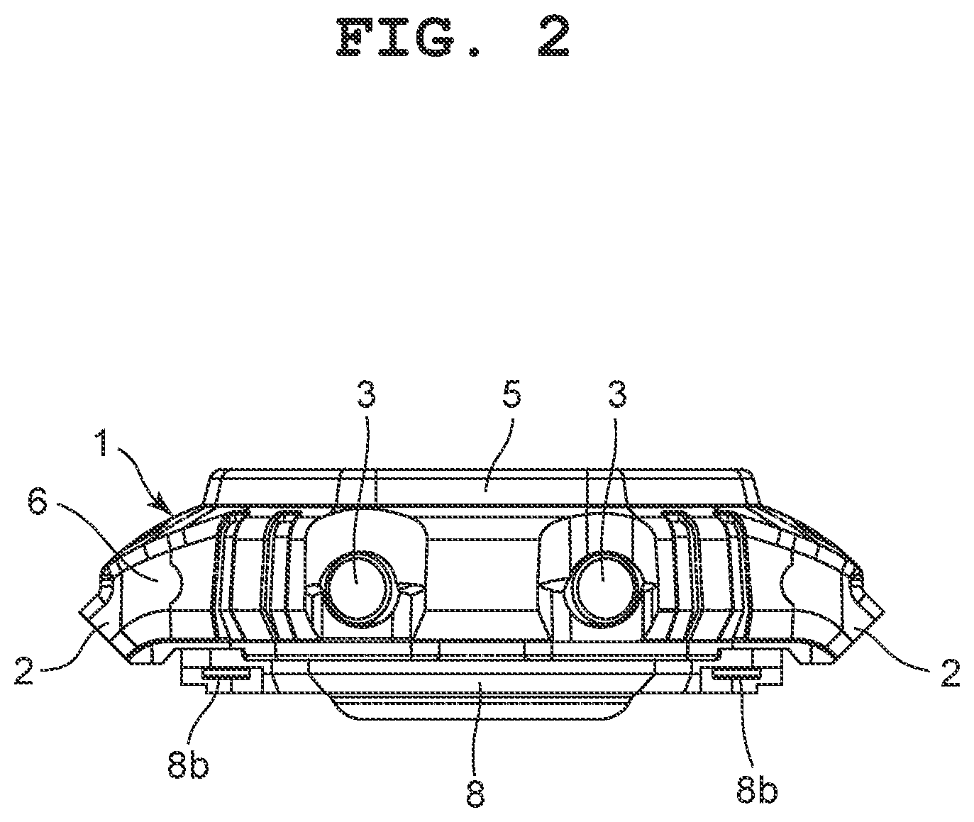 Patent US12541176 Figure 2 – Component mounting member, case and timepiece