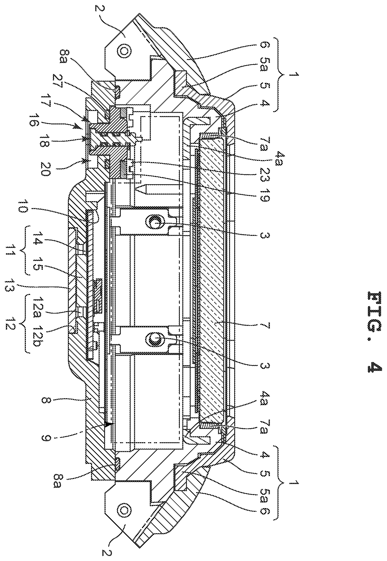Patent US12541176 Figure 4 – Component mounting member, case and timepiece