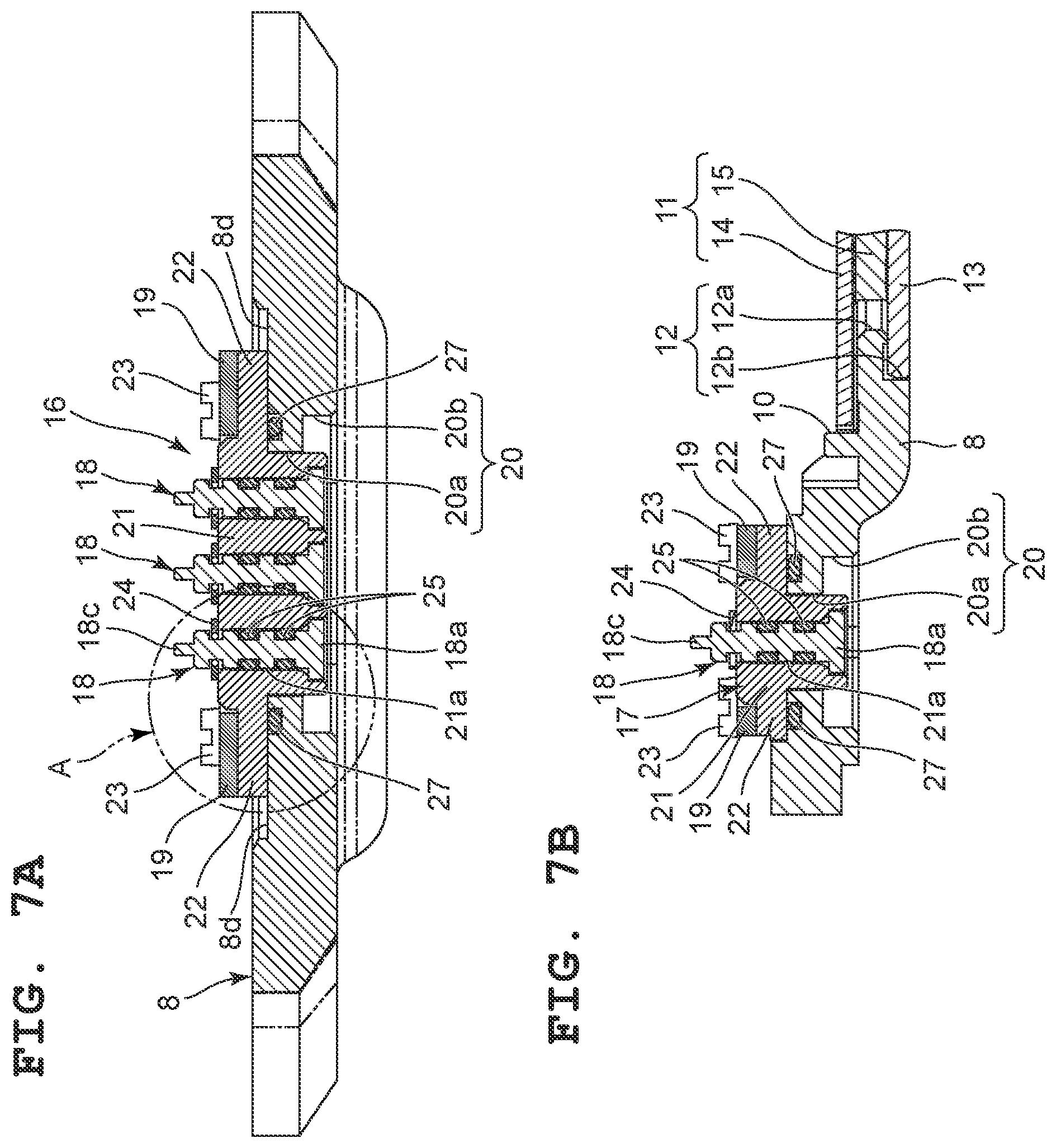 Patent US12541176 Figure 7 – Component mounting member, case and timepiece