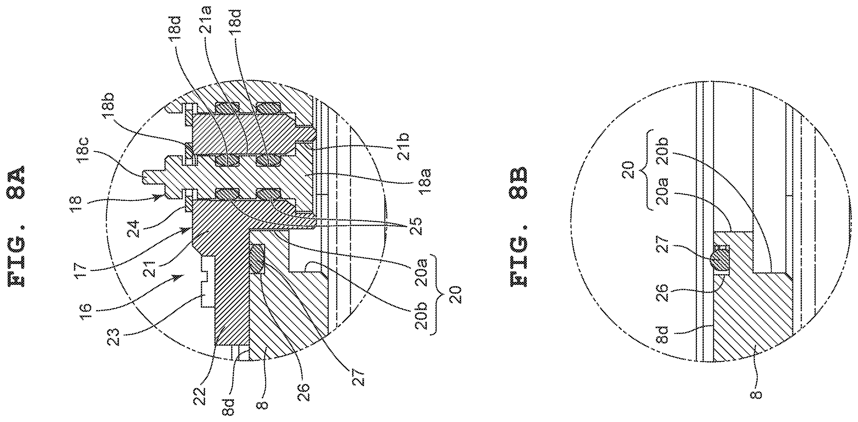 Patent US12541176 Figure 8 – Component mounting member, case and timepiece