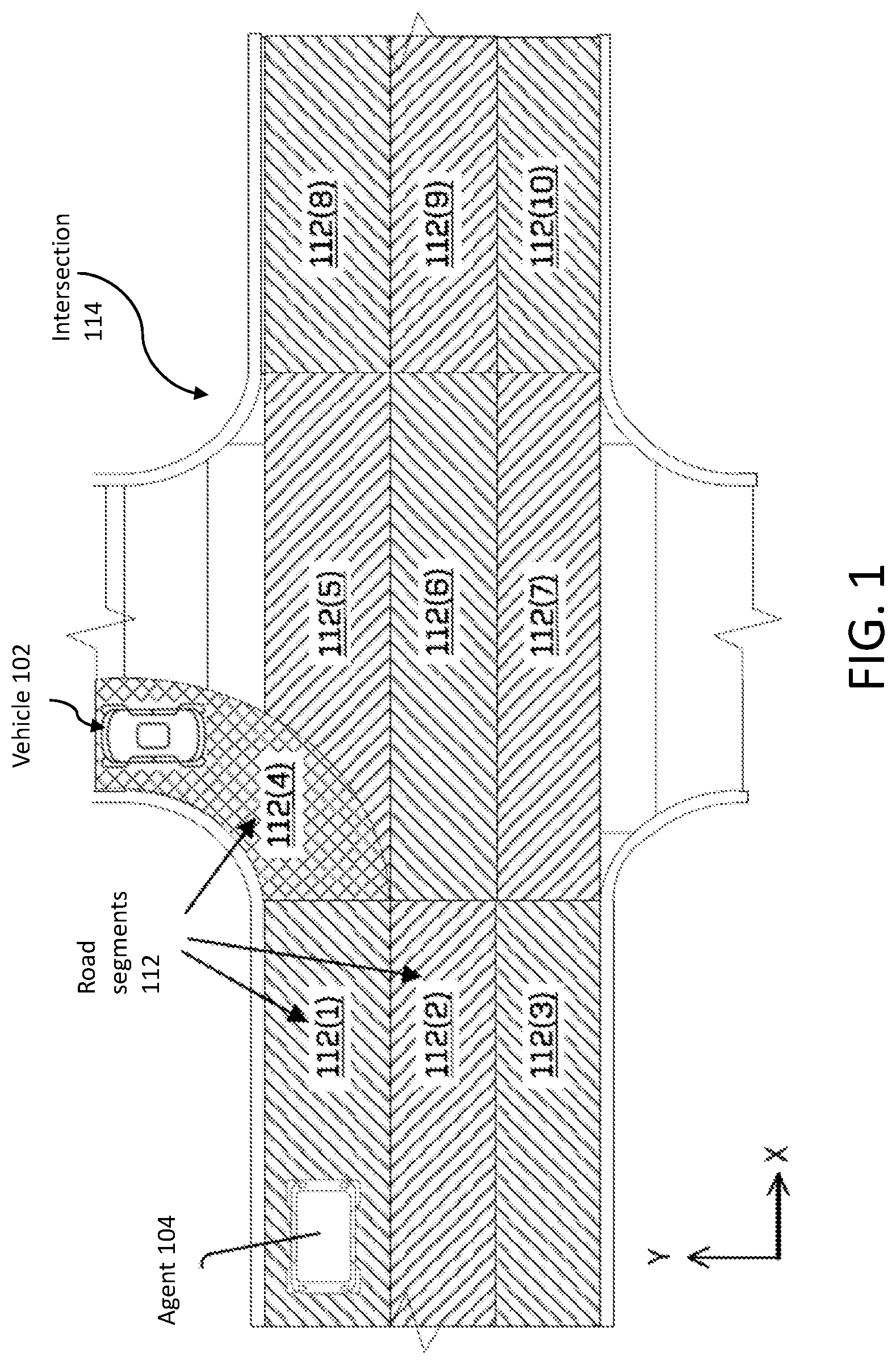 Patent US12541212 Figure 1 – Systems and methods for identifying road segments and determining vehicle performance metrics