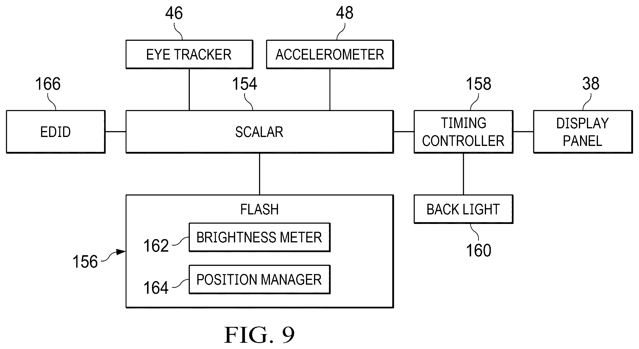 Patent US12541224 Figure 13 – Display stand supporting plural display assemblies with position detection on the display stand