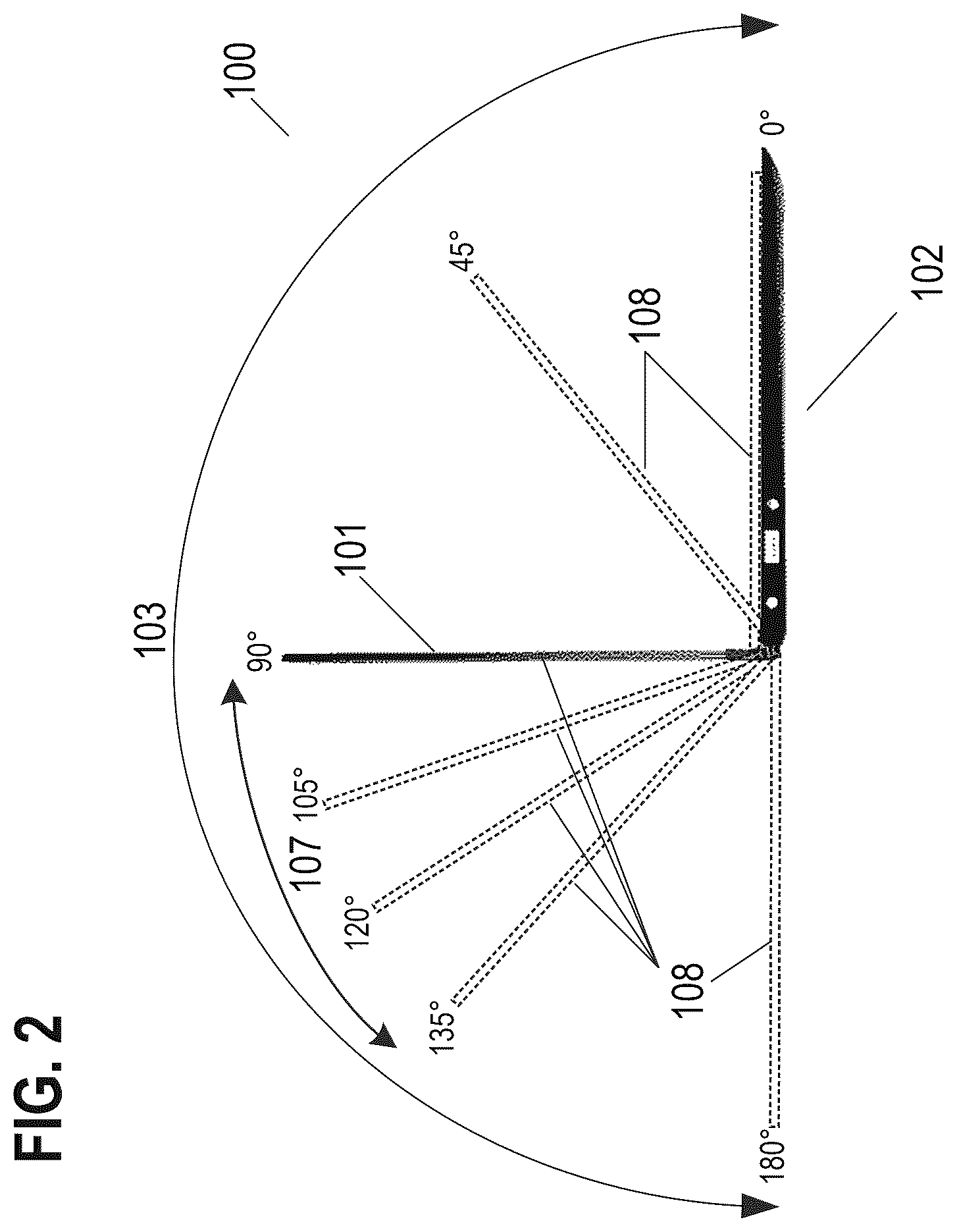 Patent US12541232 Figure 2 – Mobile communication device
