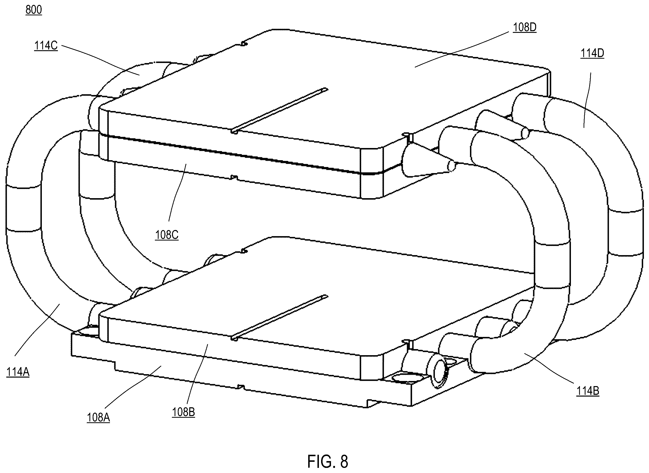 Patent US12541234 Figure 8 – Cooling device aware processor