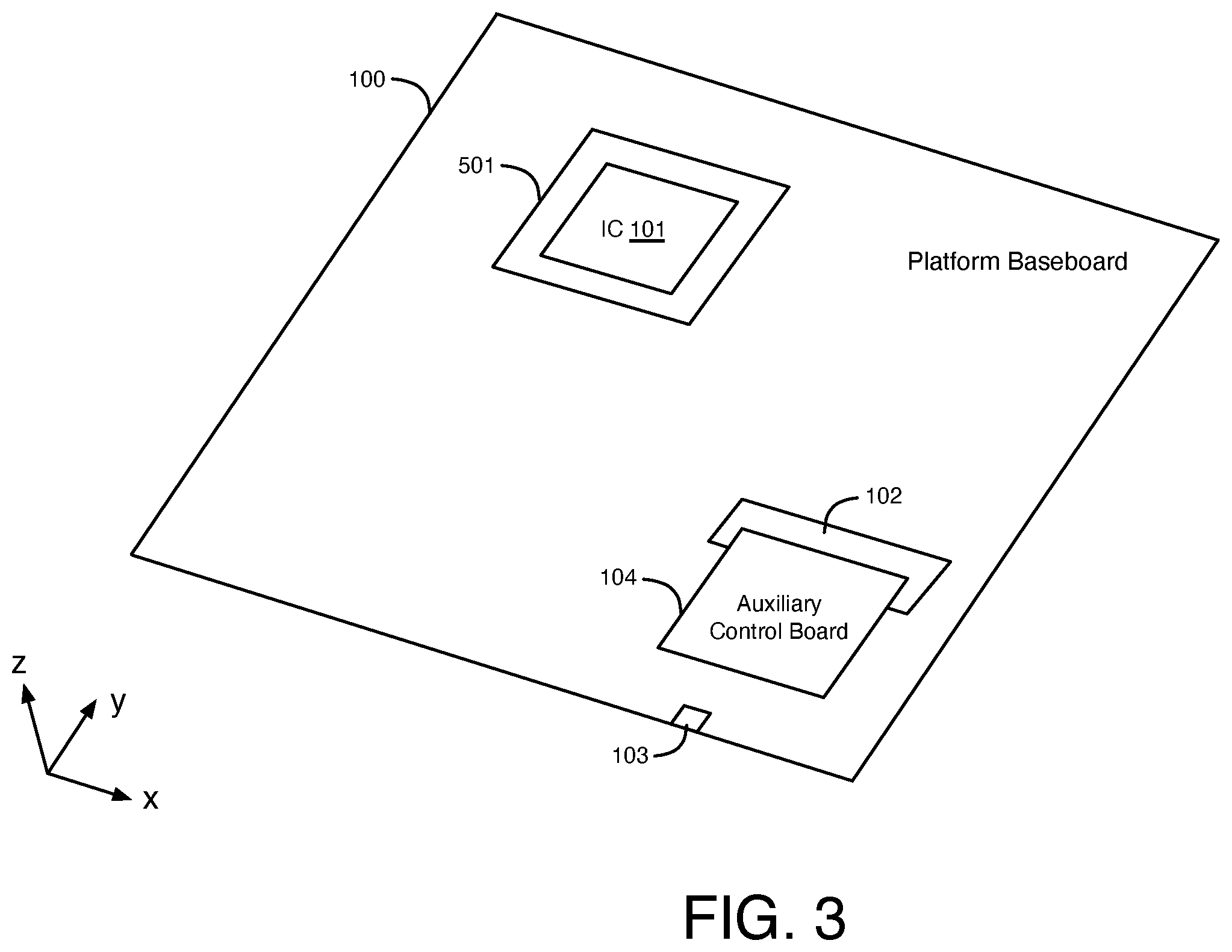Patent US12541235 Figure 3 – Systems and methods with auxiliary control boards having interface devices