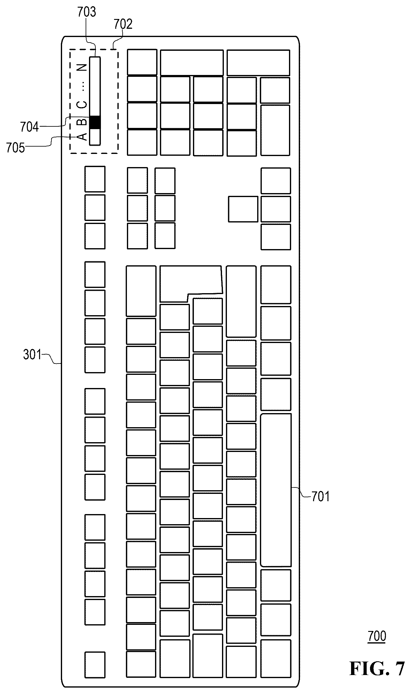 Patent US12541247 Figure 6 – Artificial emotional intelligence using human interface devices (HIDs)