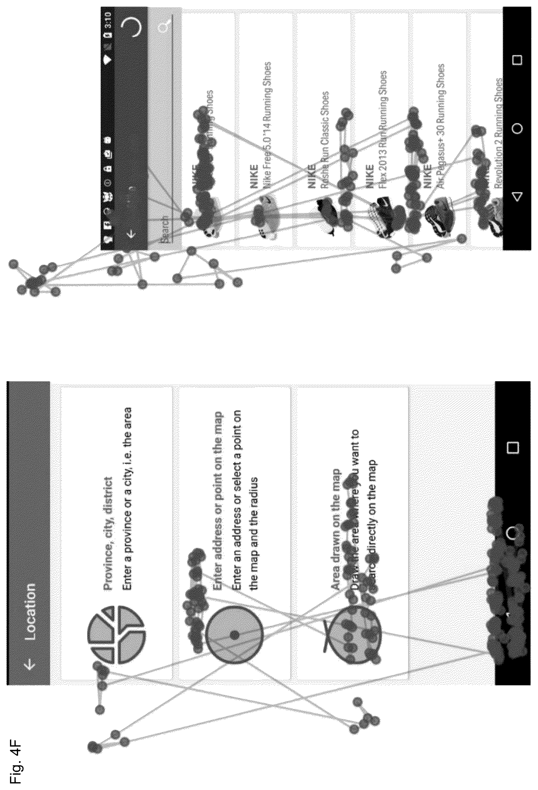 Patent US12541249 Figure 10 – Implicit calibration from screen content for gaze tracking
