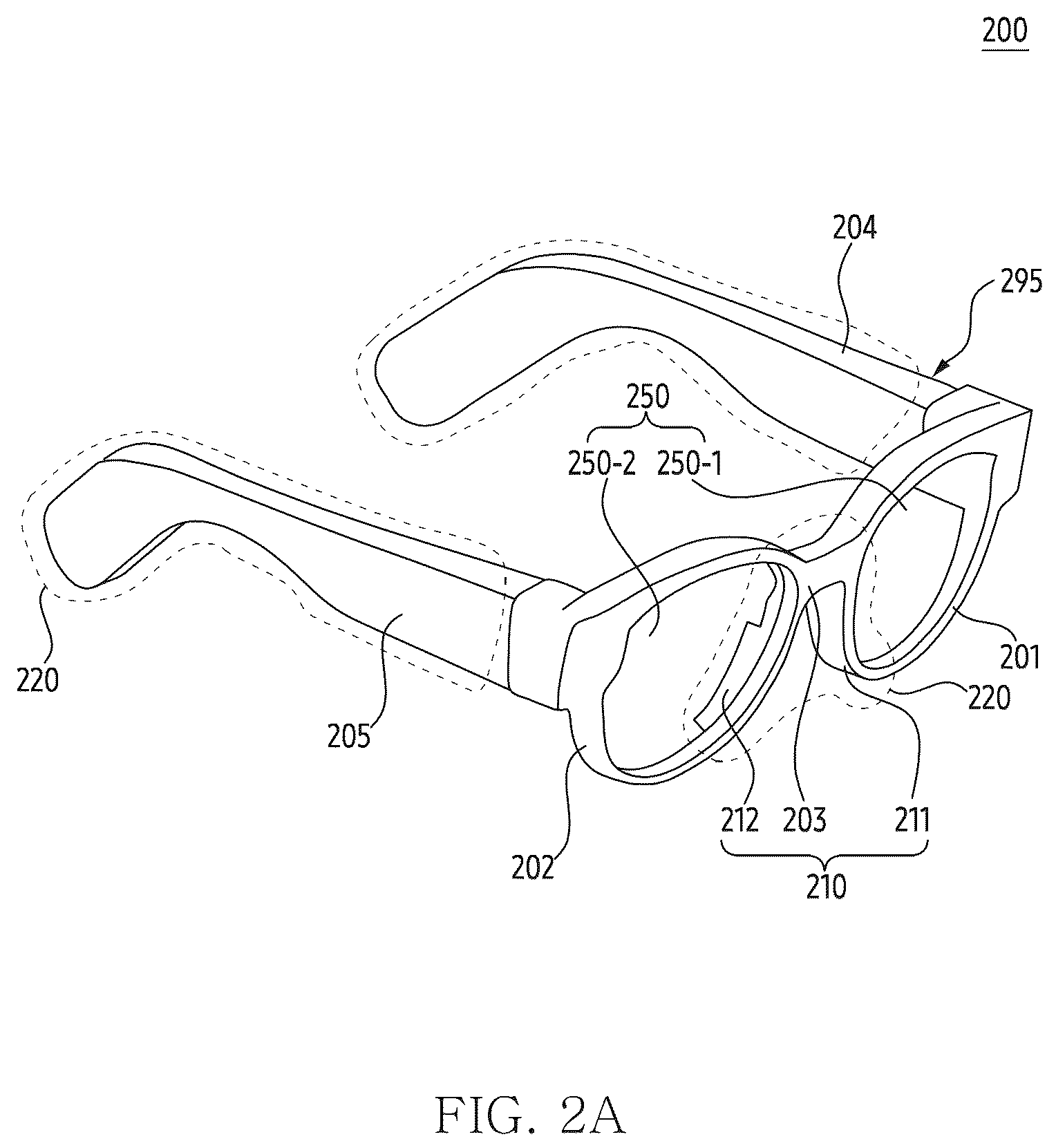Patent US12541251 Figure 2 – Wearable device and method for identifying location of target object