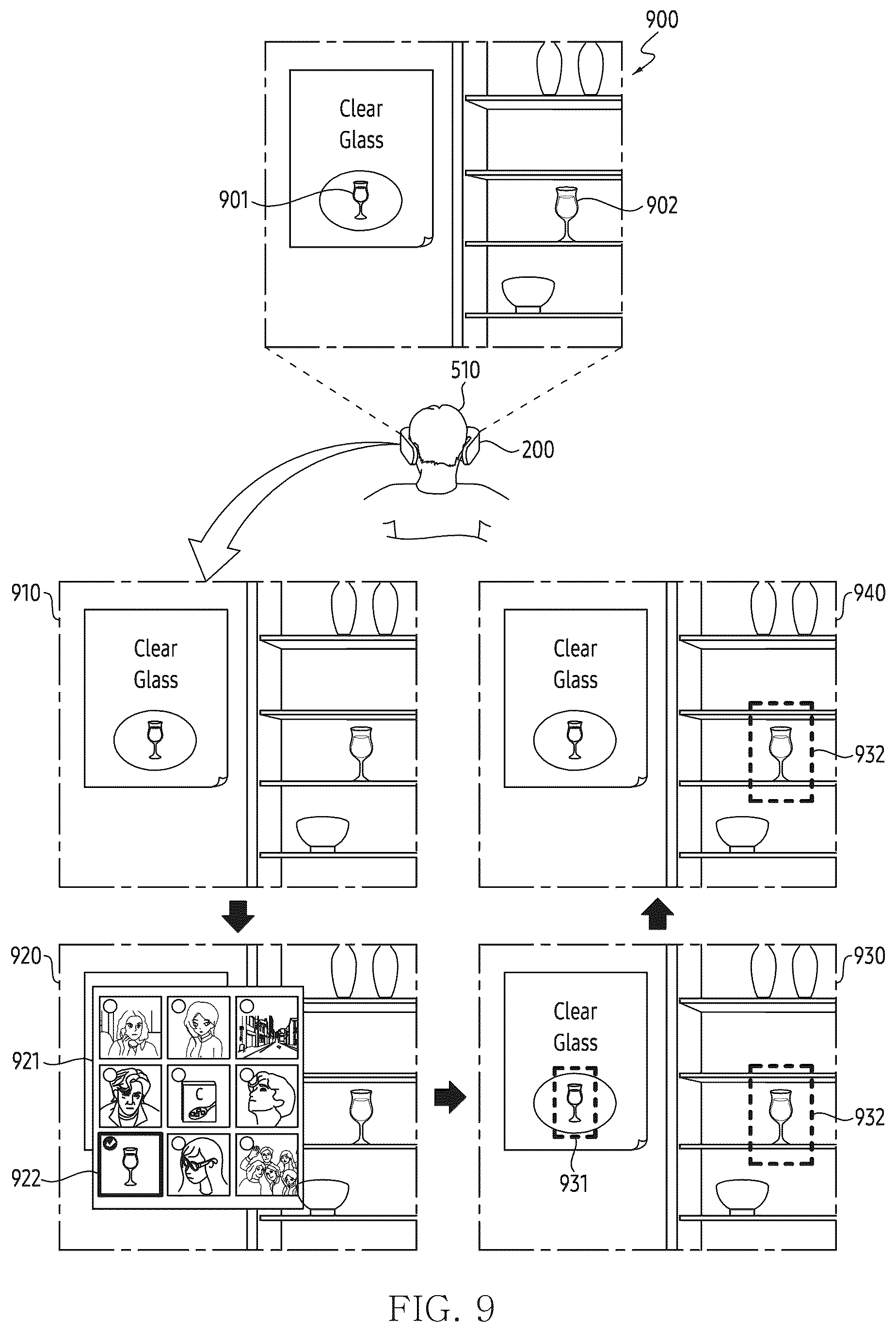 Patent US12541251 Figure 12 – Wearable device and method for identifying location of target object