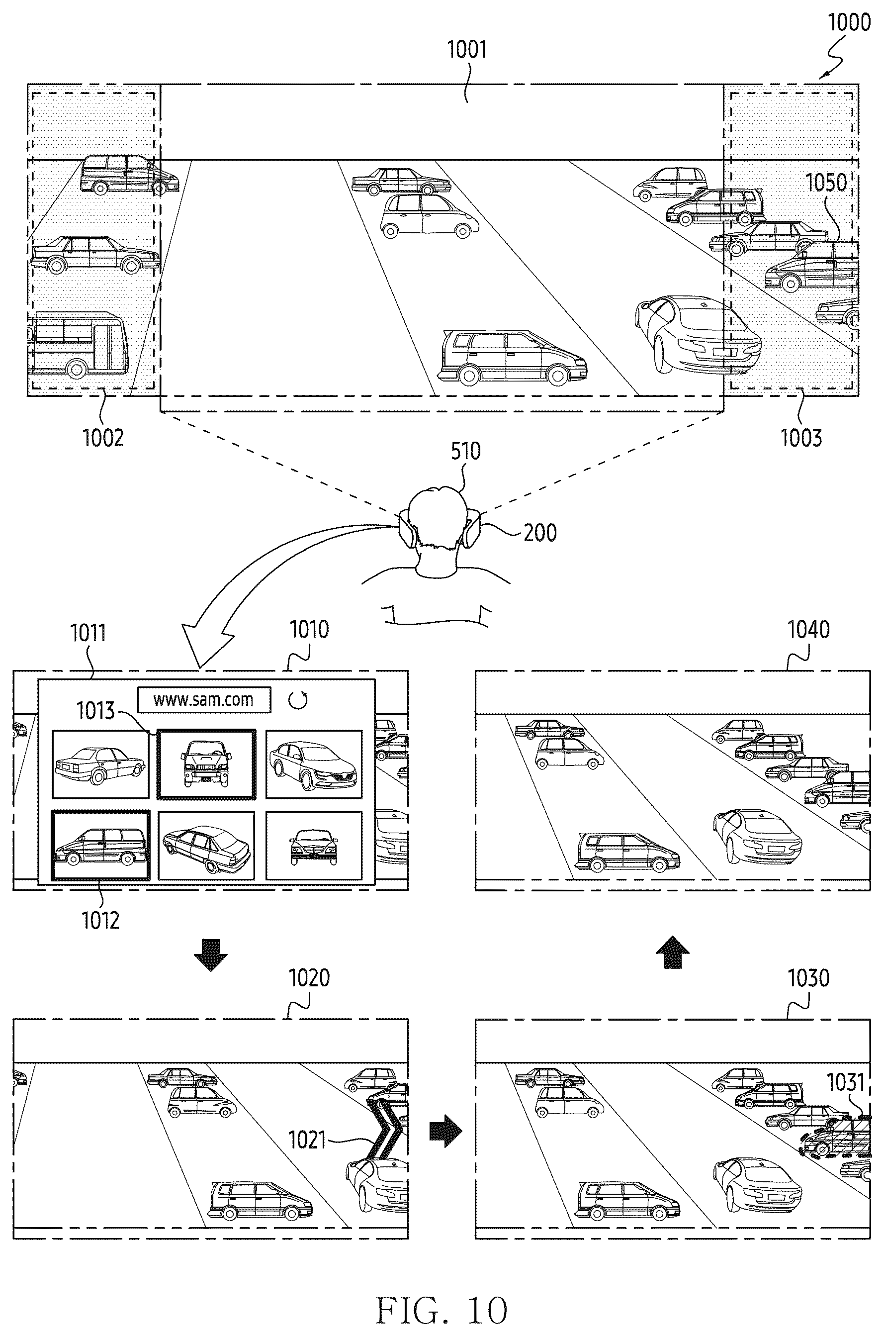 Patent US12541251 Figure 13 – Wearable device and method for identifying location of target object