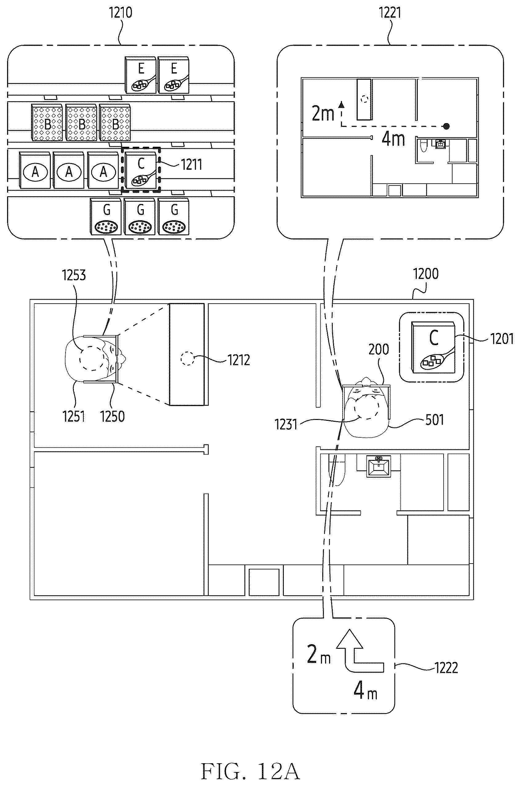 Patent US12541251 Figure 15 – Wearable device and method for identifying location of target object