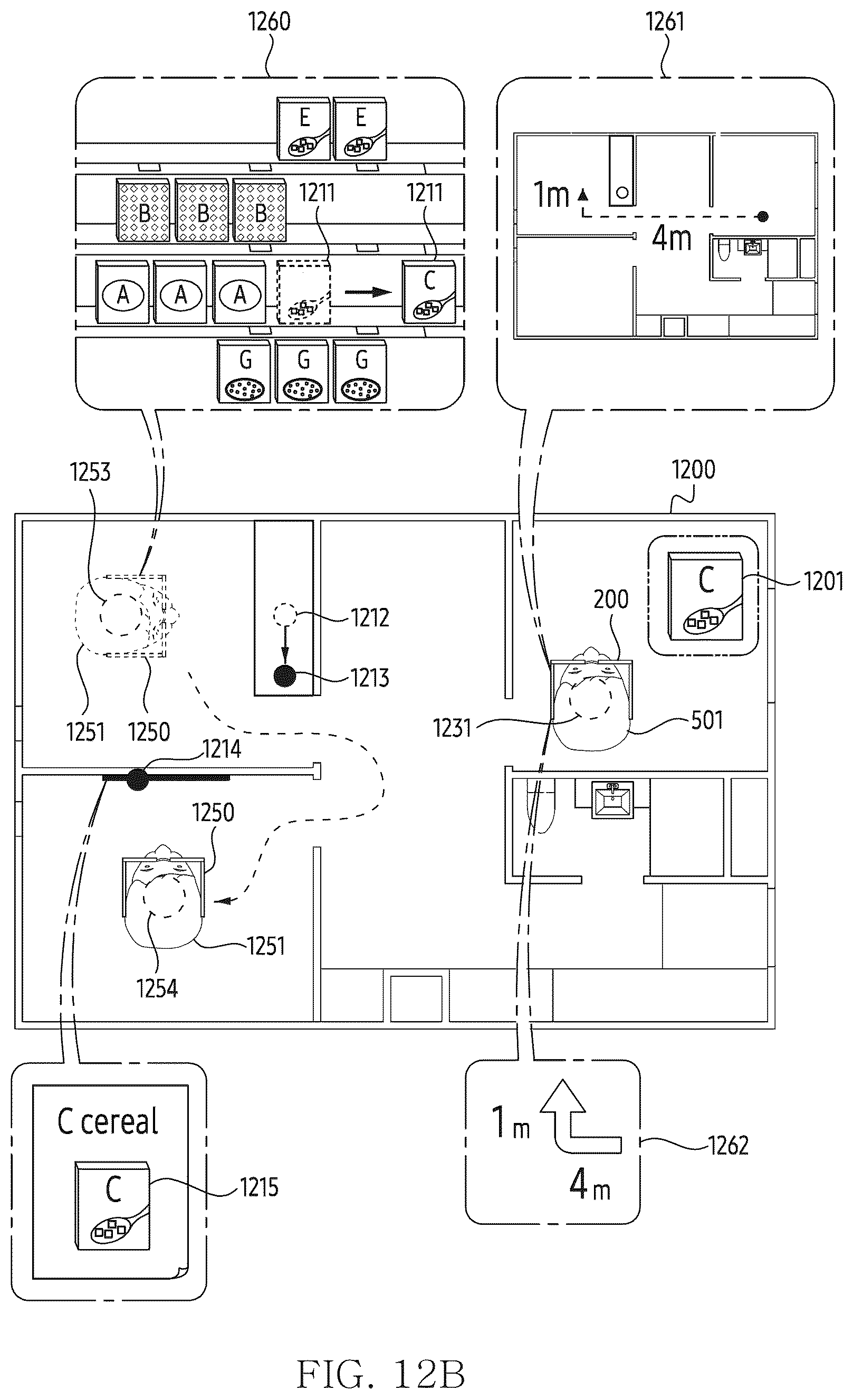 Patent US12541251 Figure 16 – Wearable device and method for identifying location of target object