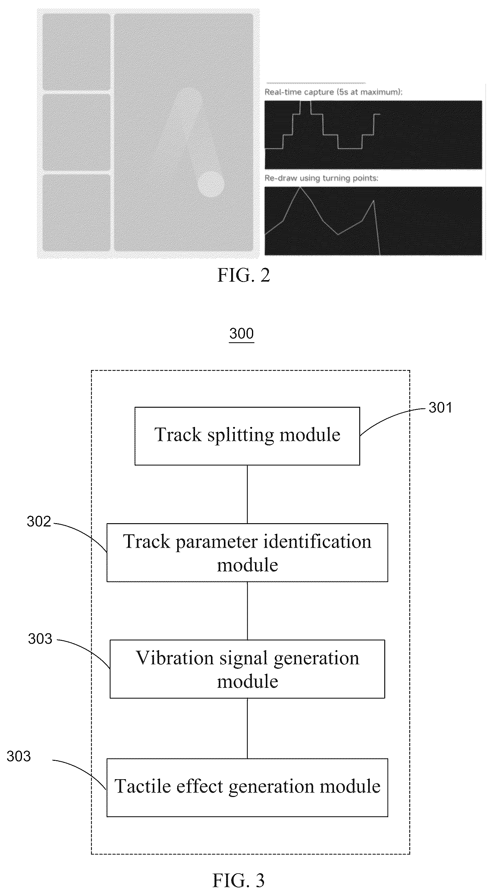 Patent US12541254 Figure 2 – Method for creating tactile effect in real time through gesture and related device