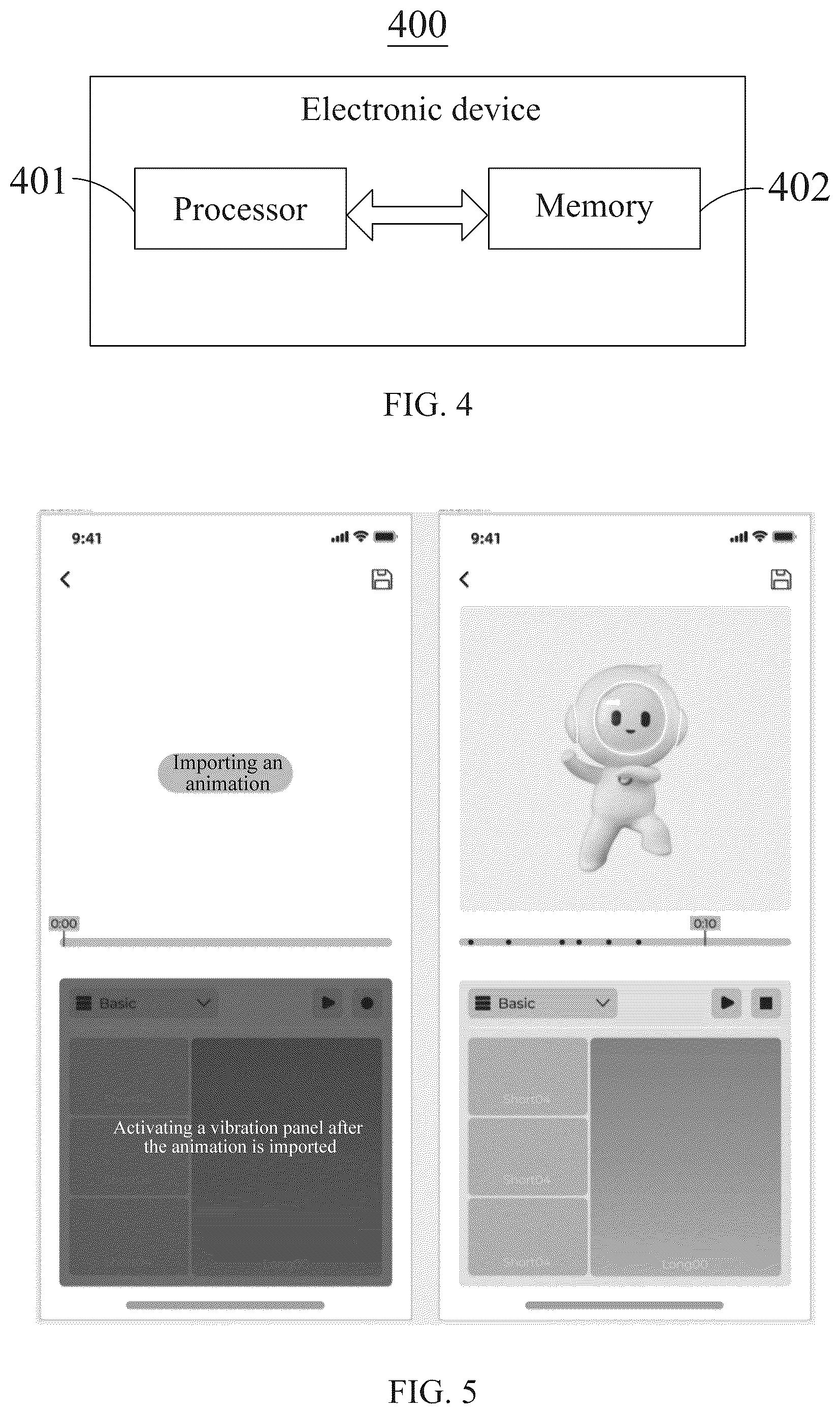 Patent US12541254 Figure 3 – Method for creating tactile effect in real time through gesture and related device