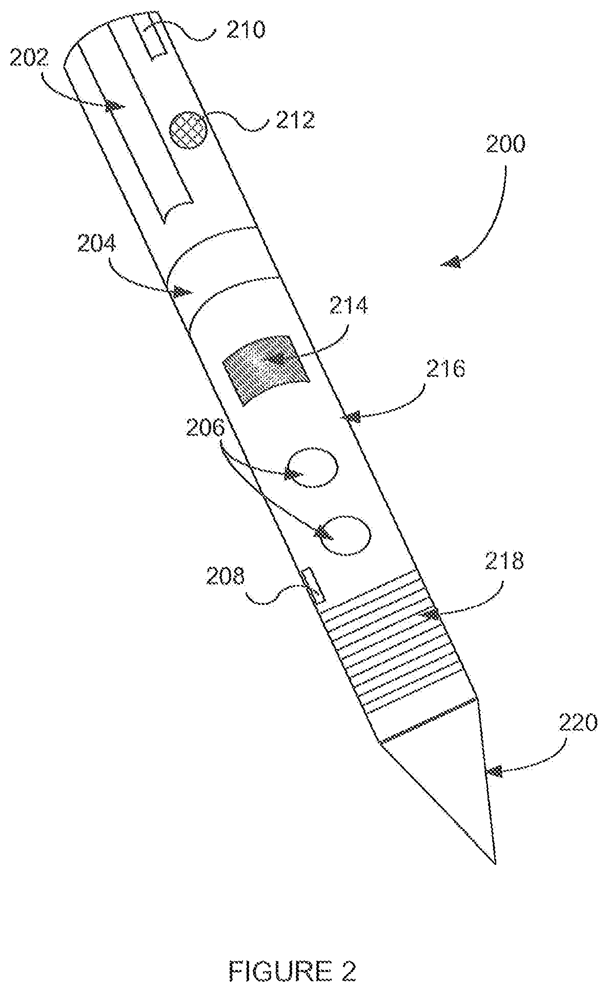 Patent US12541257 Figure 2 – Timing synchronization of active stylus and touch sensor