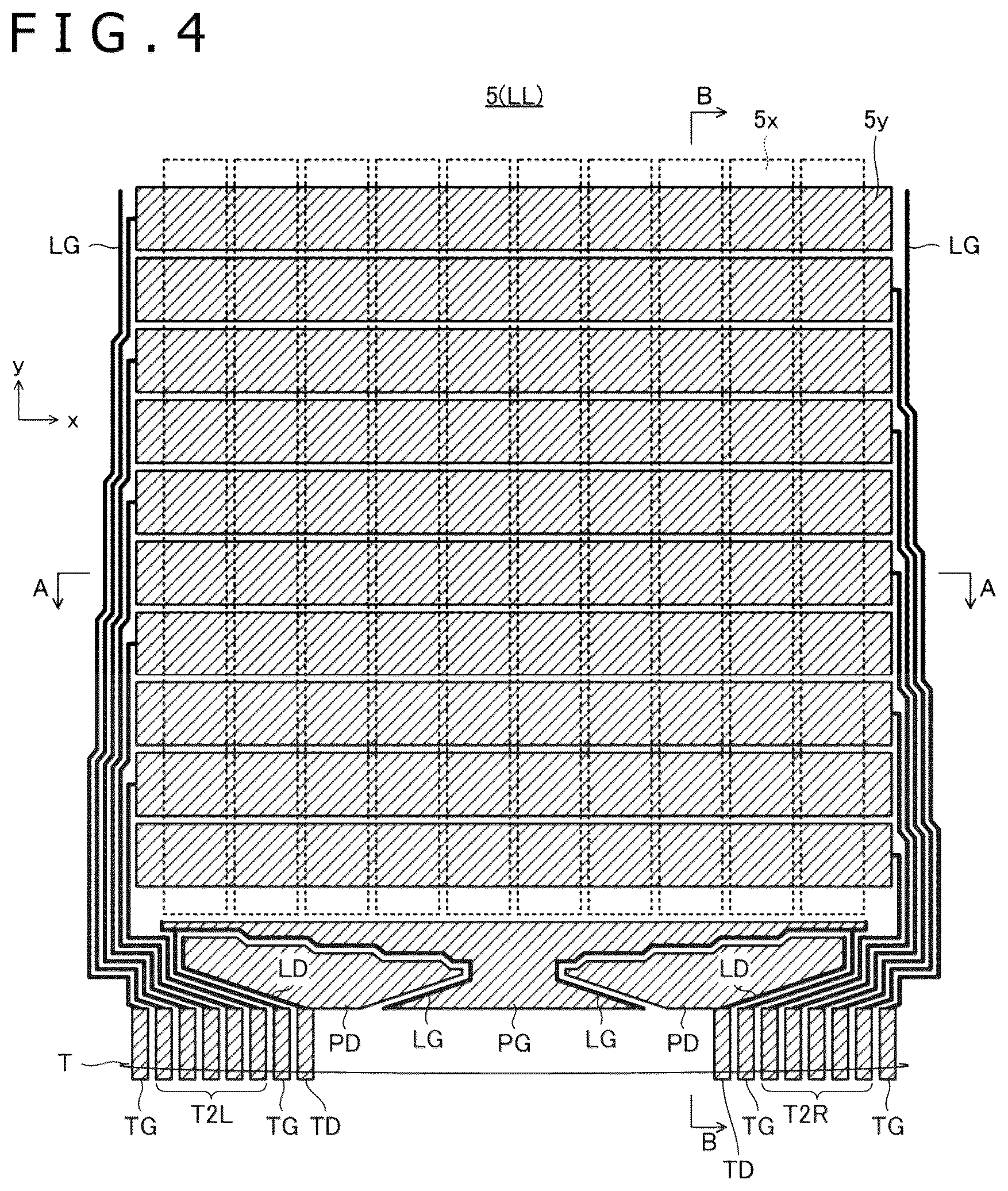 Patent US12541258 Figure 4 – Sensor for detecting pen signal transmitted from pen